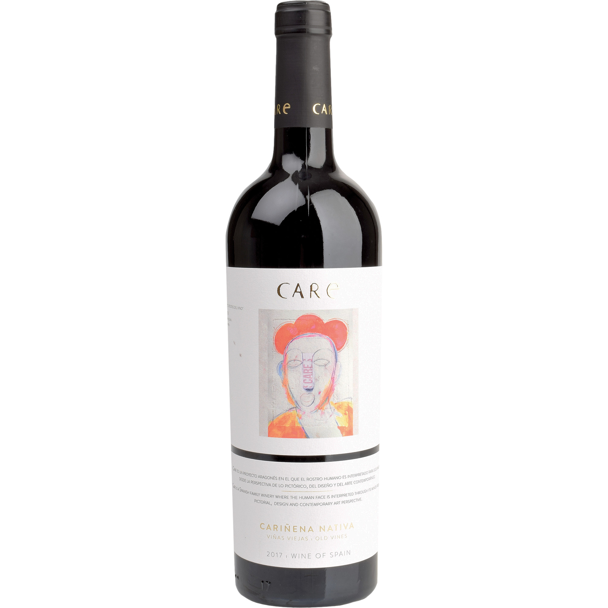 Care Cariñena Nativa, Cariñena DO, Aragonien, 2023, Rotwein