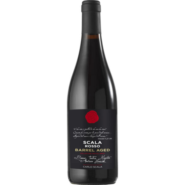 Carlo Scala Barrel Aged Rosso, Puglia IGP, Apulien, 2023, Rotwein