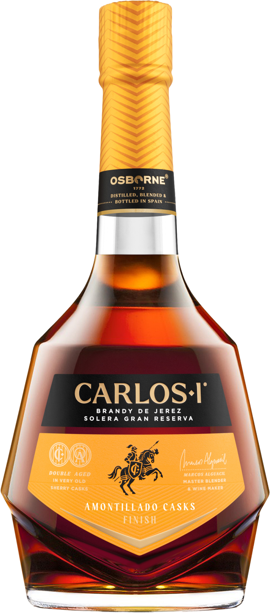 Carlos I »Amontillado« Brandy de Jerez Solera Gran Reserva