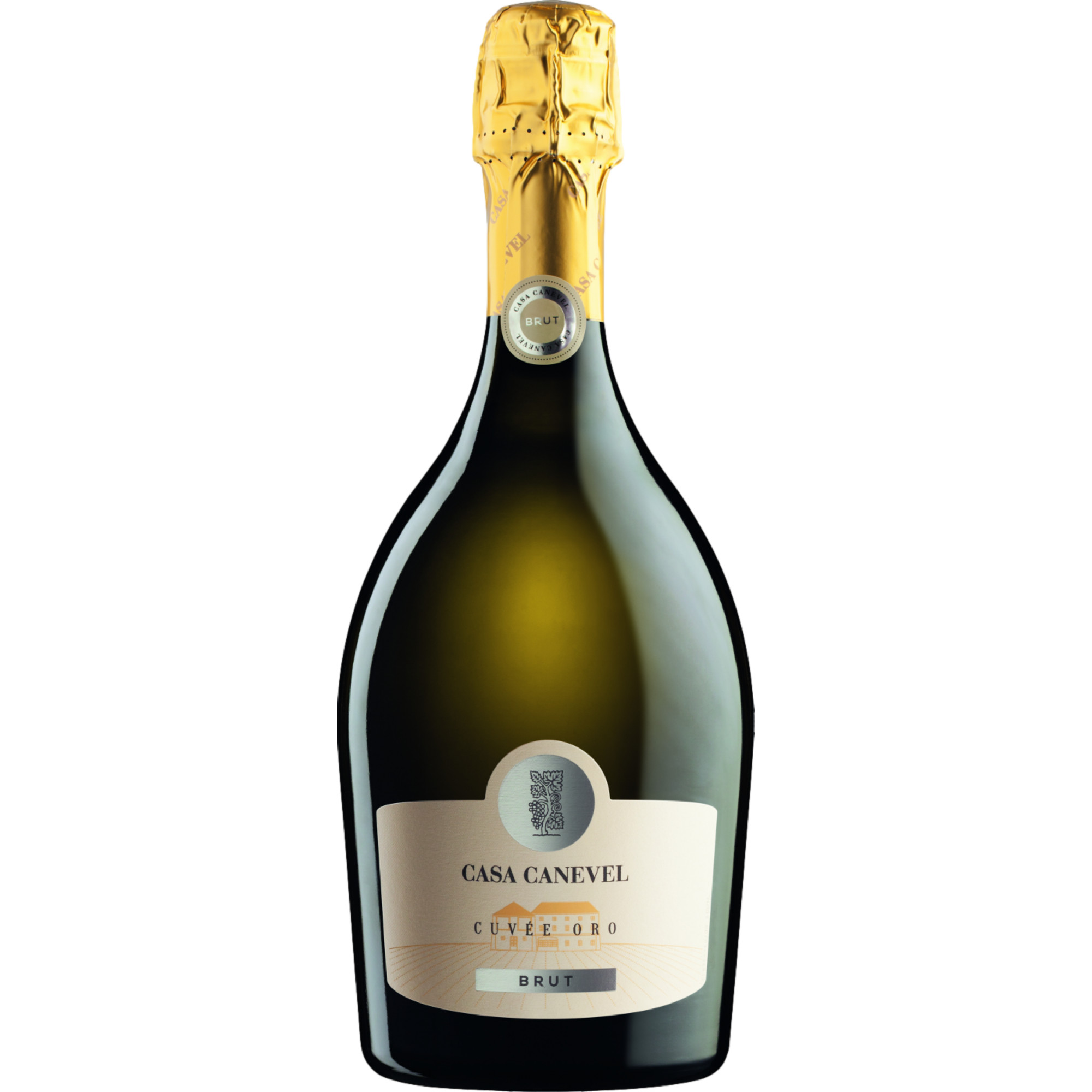Casa Canevel Cuvée Spumante, Brut, Prosecco DOC, Venetien, Schaumwein