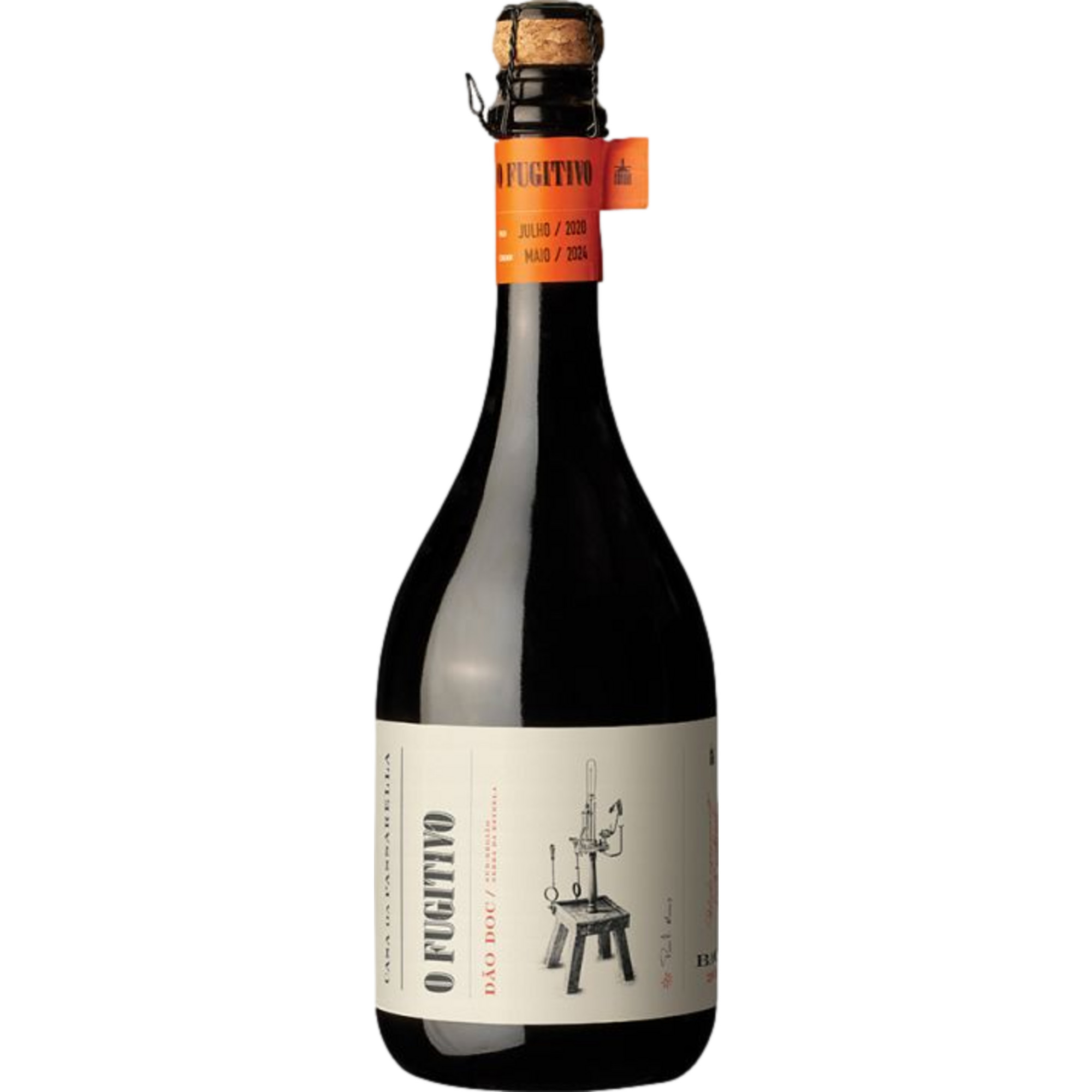 Casa da Passarella O Fugitivo Espumante, Brut Nature, Dão DOC, Dão, 2018, Schaumwein