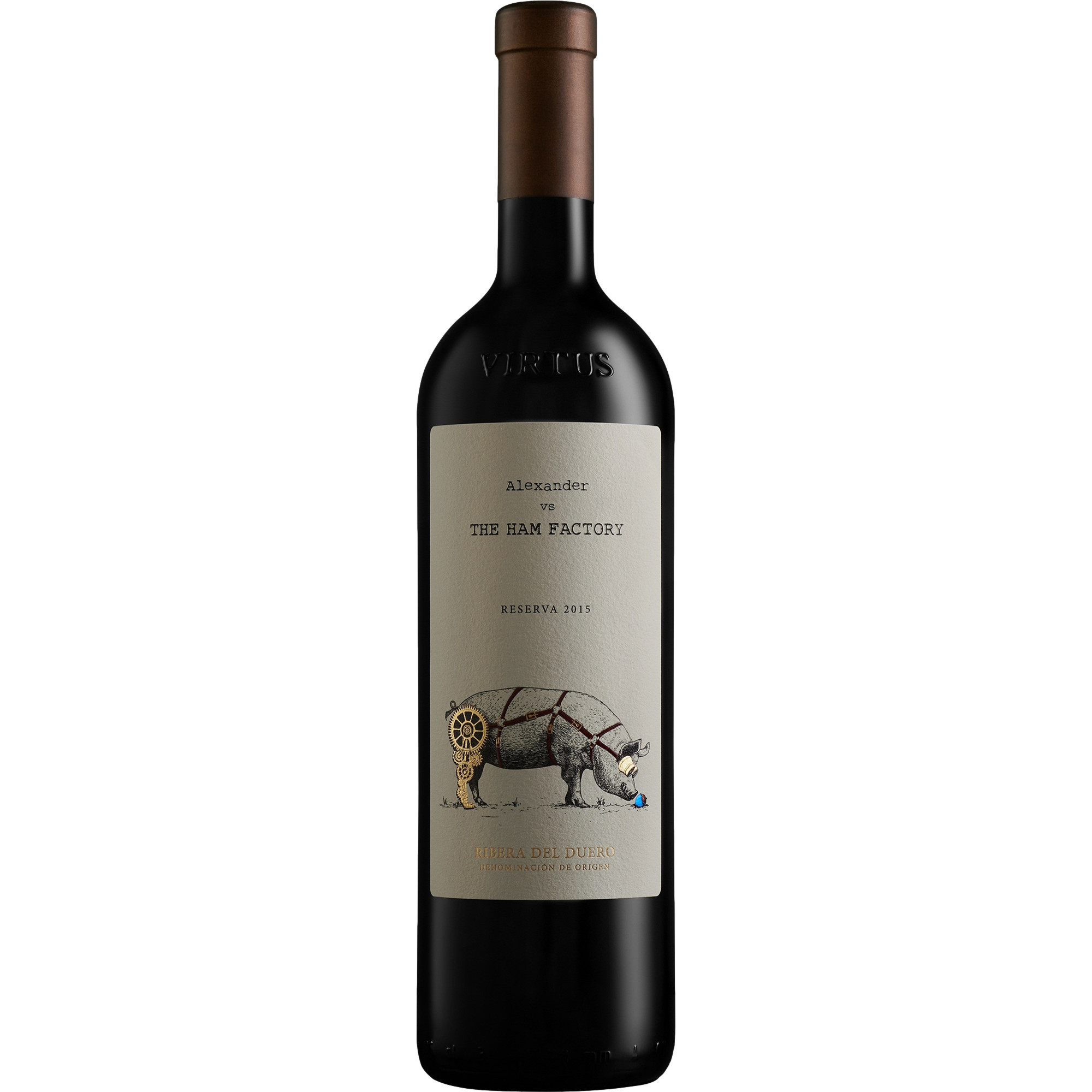 Casa Rojo Alexander vs The Ham Factory Reserva, Ribera del Duero DO, Kastilien - León, 2018, Rotwein