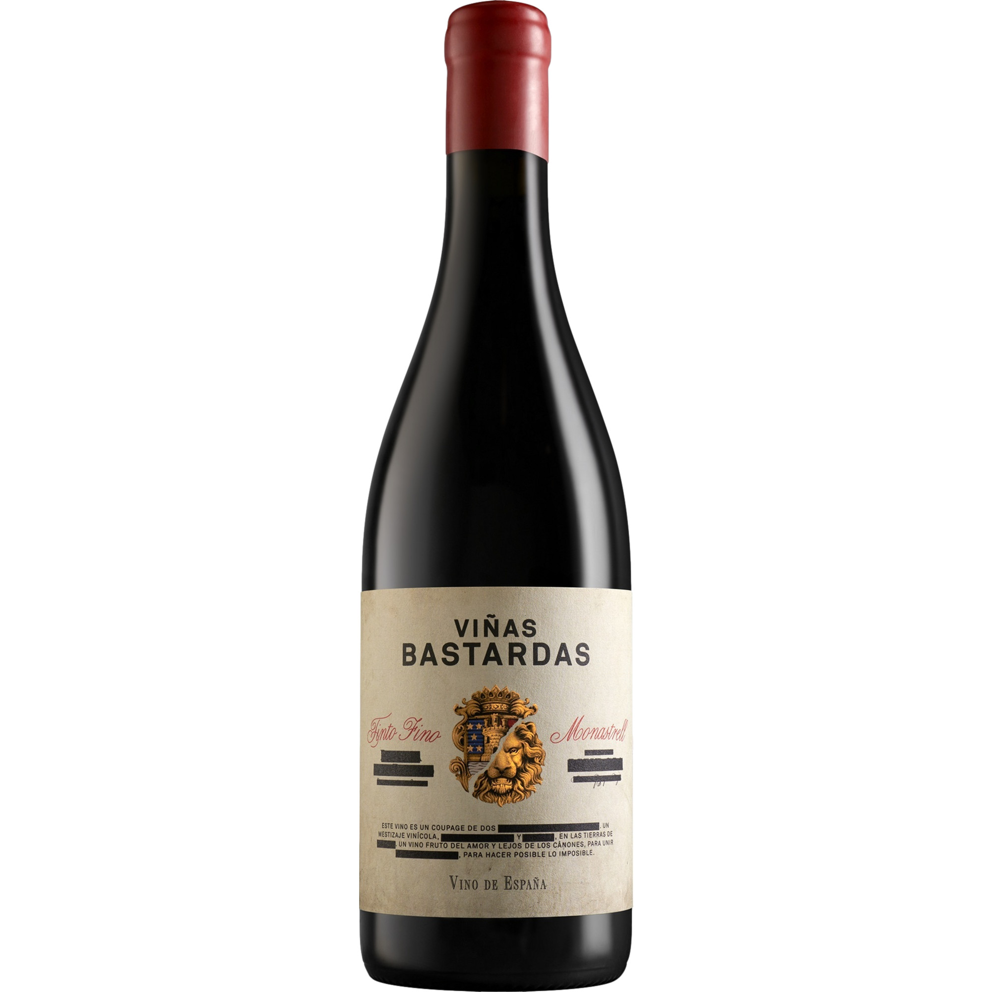 Casa Rojo Viñas Bastardas, Vino de España, Vino de Espana, 2023, Rotwein