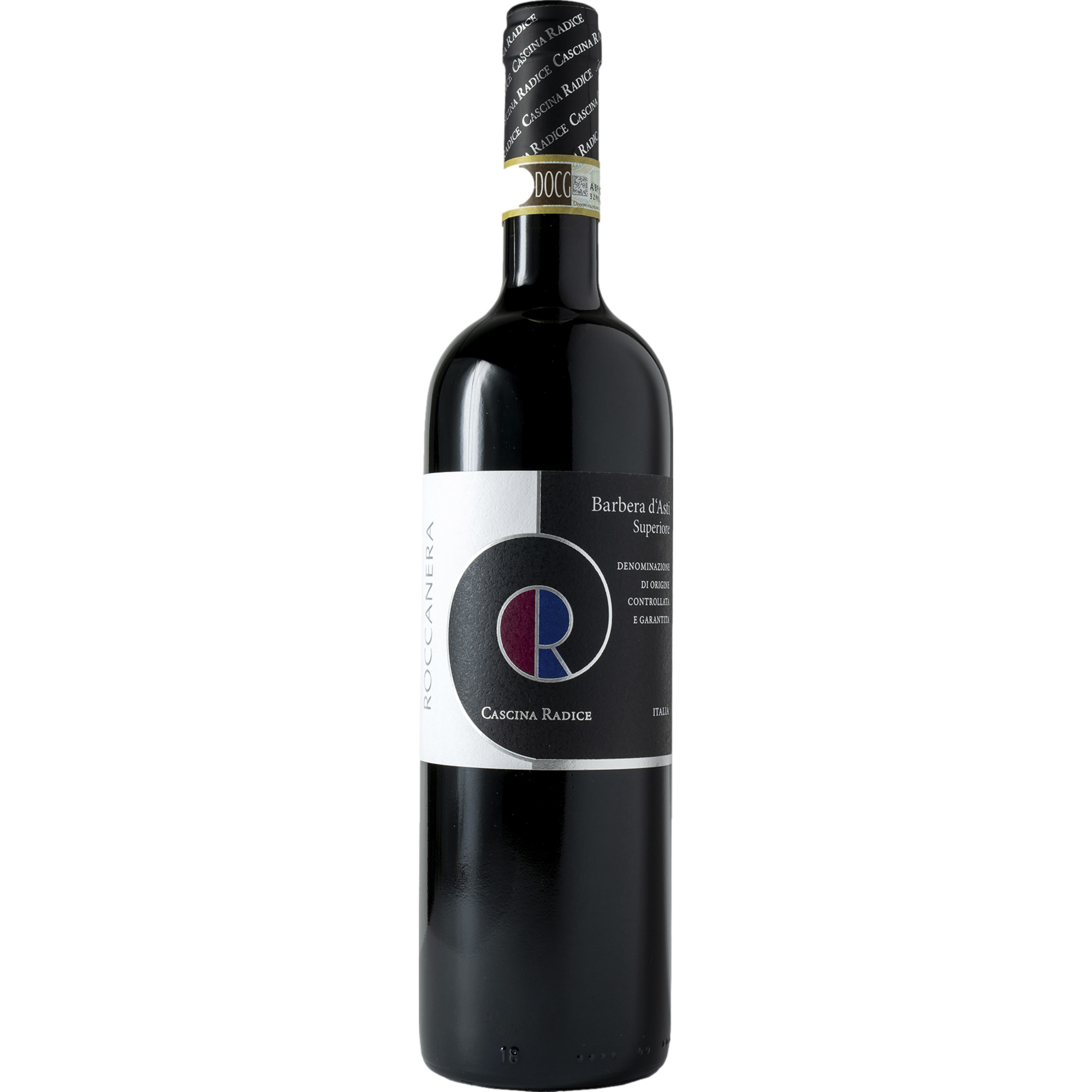 Cascina Radice Roccanera Barbera d'Asti, Barbera d'Asti Superiore DOCG, Piemont, 2022, Rotwein