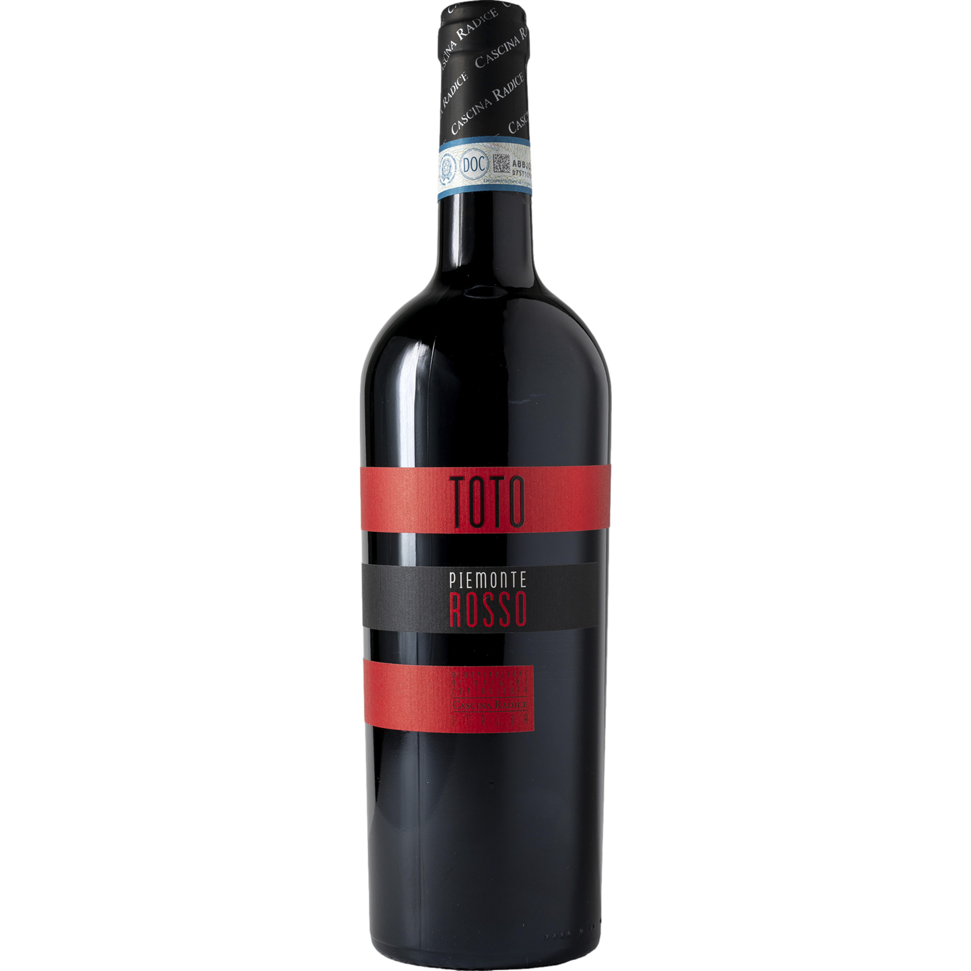 Cascina Radice Toto Rosso, Piemonte DOC, Piemont, 2023, Rotwein