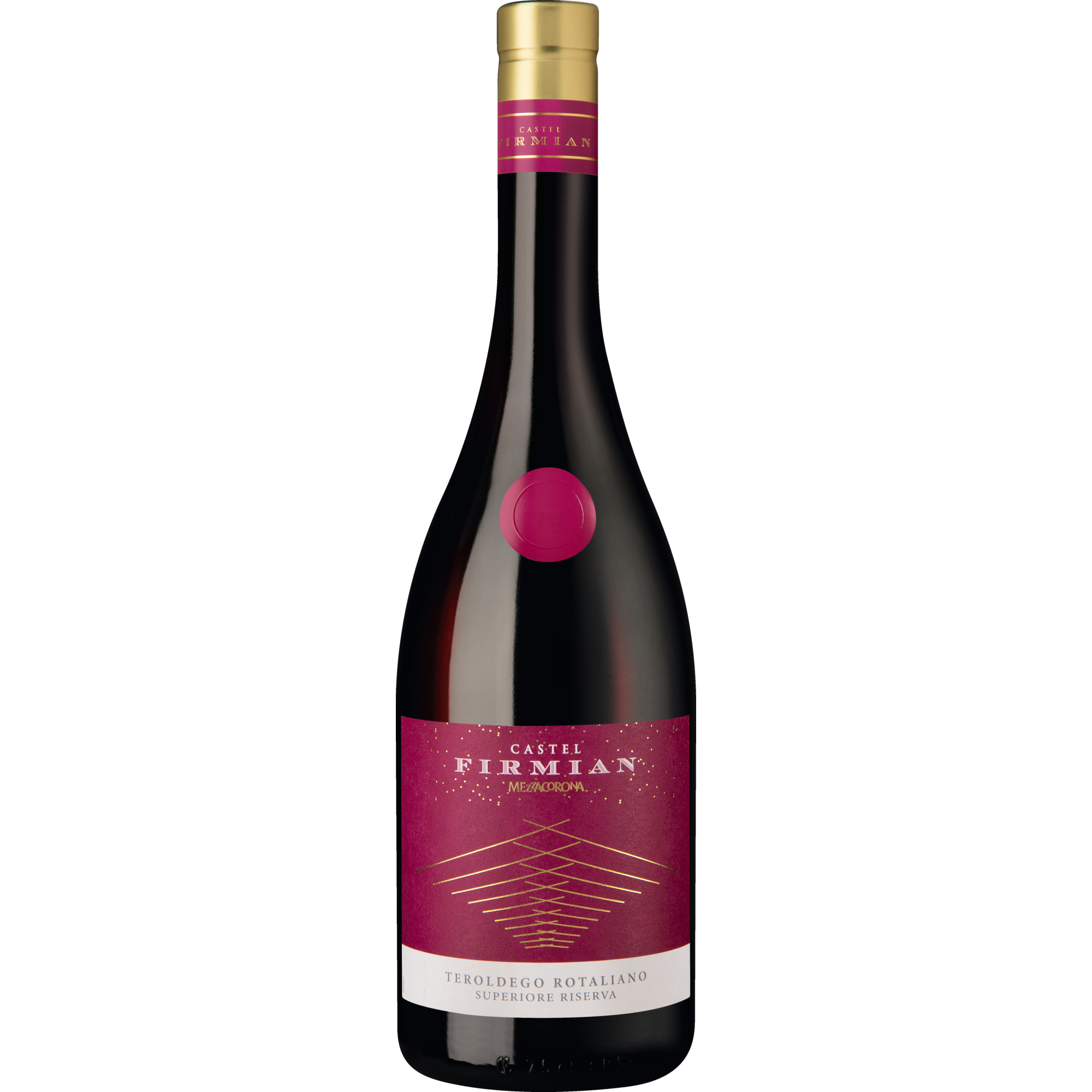 Castel Firmian Teroldego Riserva, Teroldego Rotaliano Riserva DOC, Trentino, 2022, Rotwein