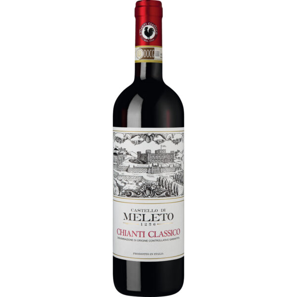 Castello di Meleto Chianti Classico, Chianti Classico DOCG, Toskana, 2023, Rotwein