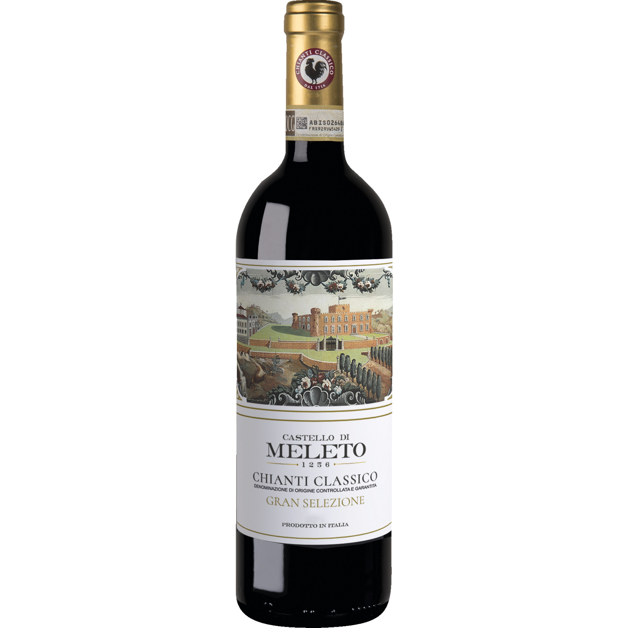 Castello di Meleto Chianti Classico Gran Selezione, Chianti Classico DOCG Gran Selezione, Toskana, 2019, Rotwein