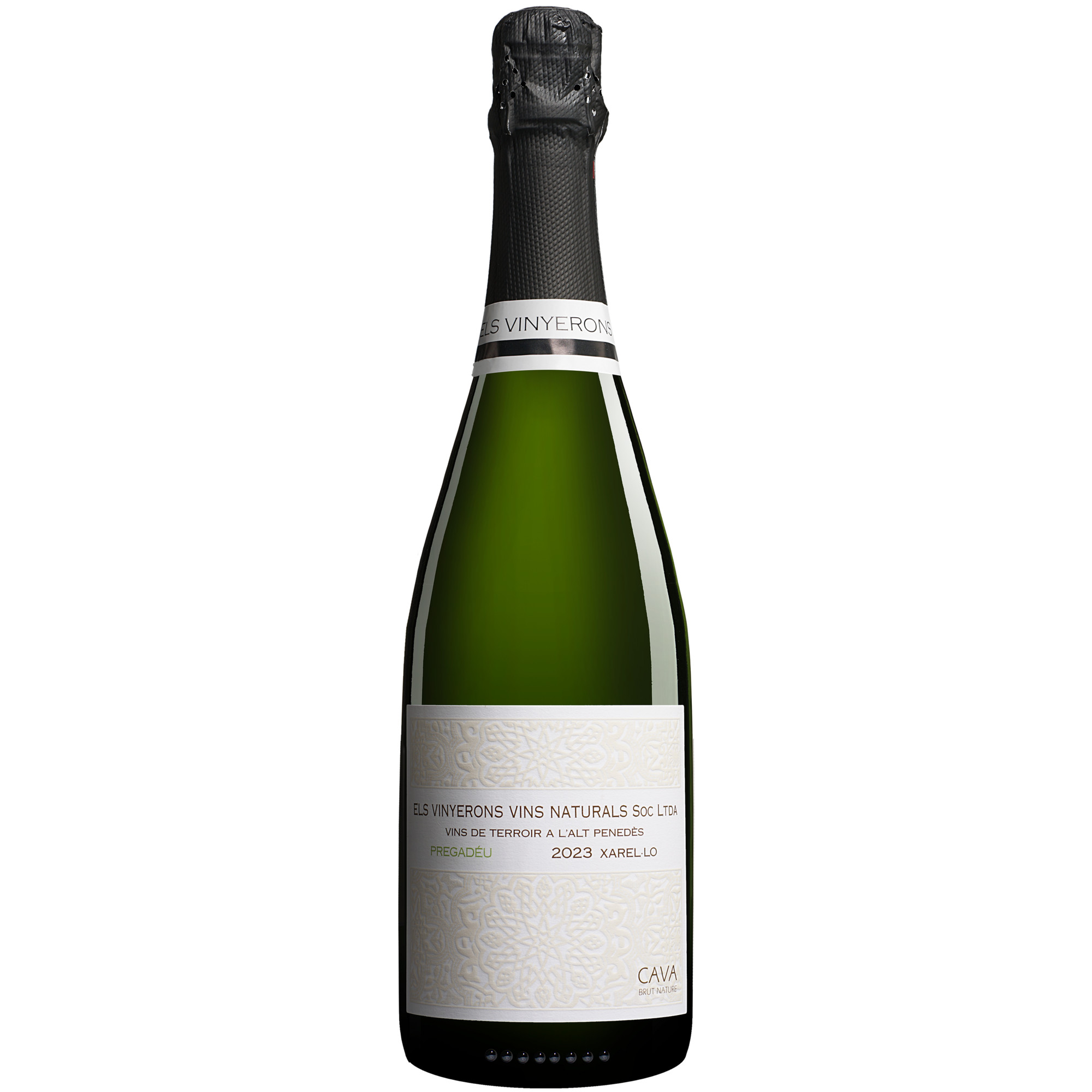Cava Els Vinyerons Pregadéu Brut Nature 2023 0.75L 11.5% Vol. Sehr Trocken aus Spanien