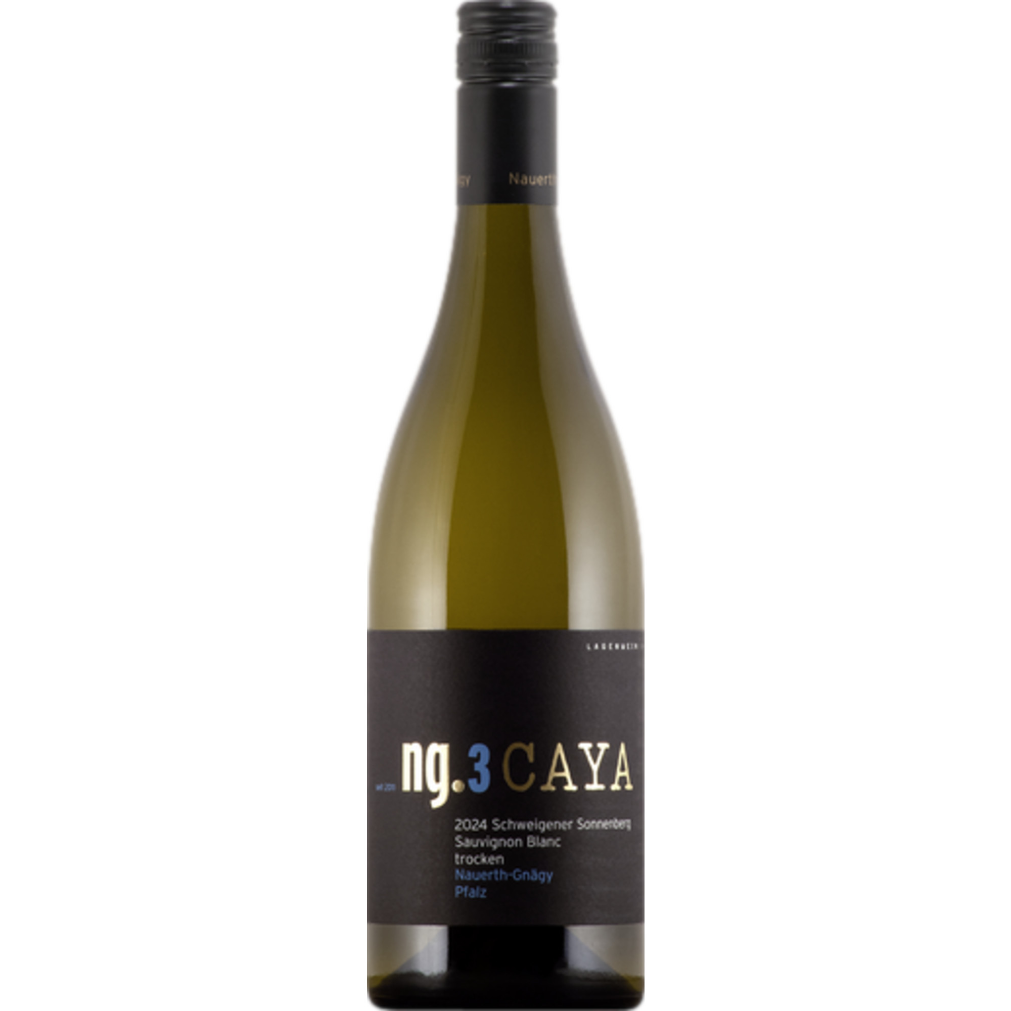 Caya Sonnenberg Sauvignon Blanc ng.3, Trocken, Pfalz, Pfalz, 2024, Weißwein