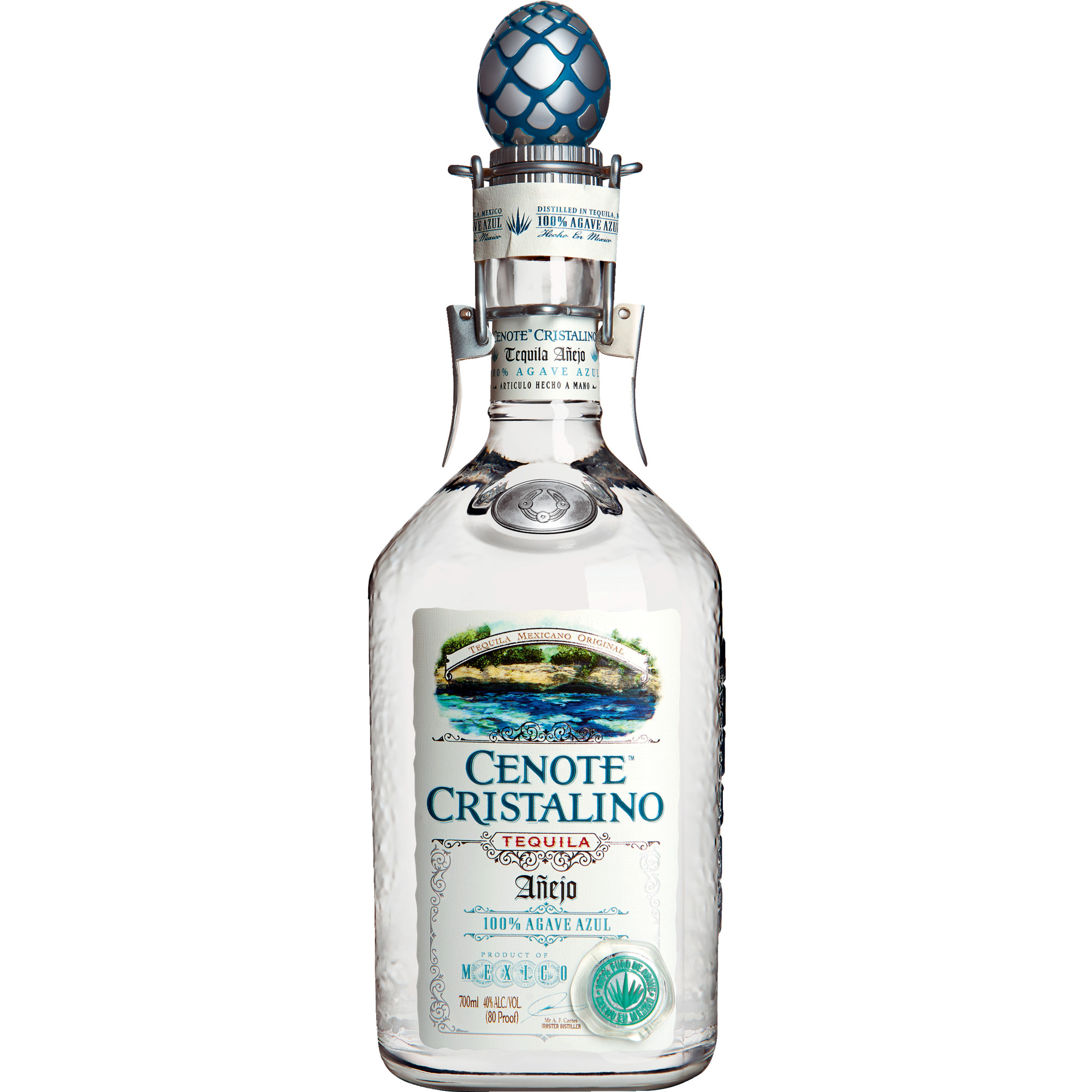 Cenote Cristalino Stoli, 0,7L, 40% Vol., Spirituosen