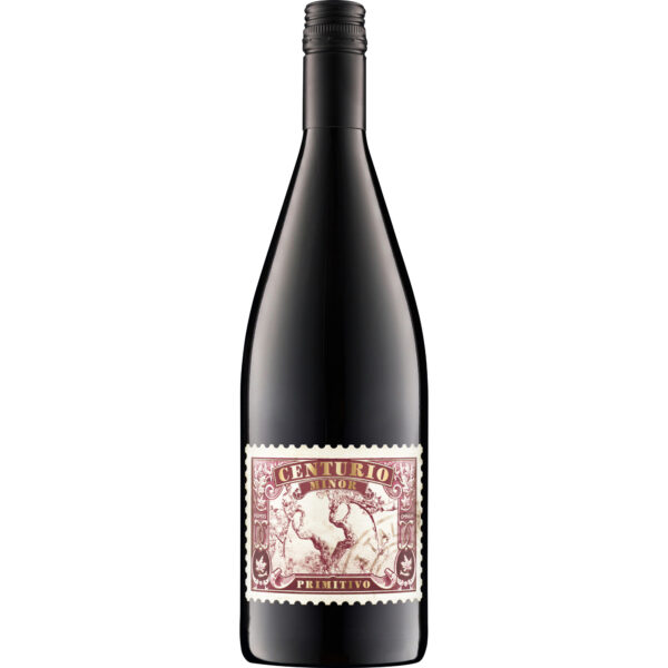 Centurio Minor Primitivo, Puglia IGP, 1 Liter, Apulien, 2025, Rotwein