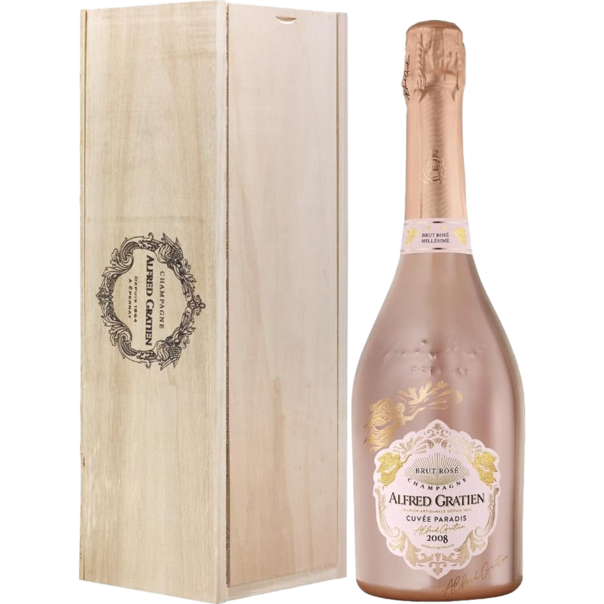 Champagne Alfred Gratien Cuvée Paradis Rosé, Brut, Champagne AC, Champagne, 2008, Schaumwein