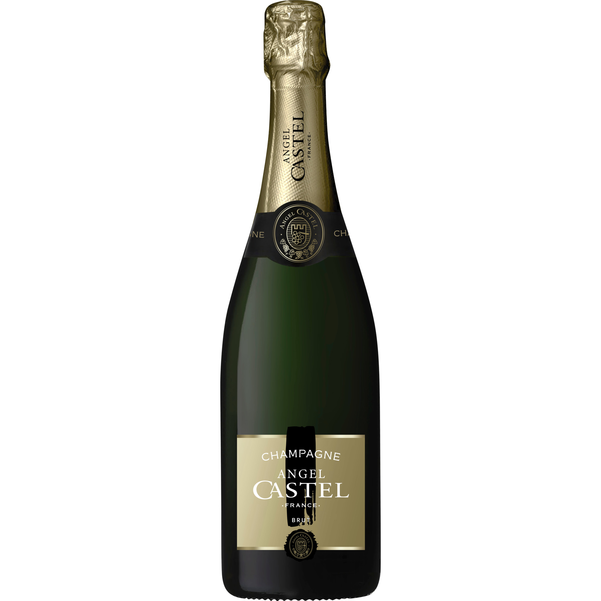 Champagne Angel Castel, Brut, Champagne AC, Champagne, Schaumwein