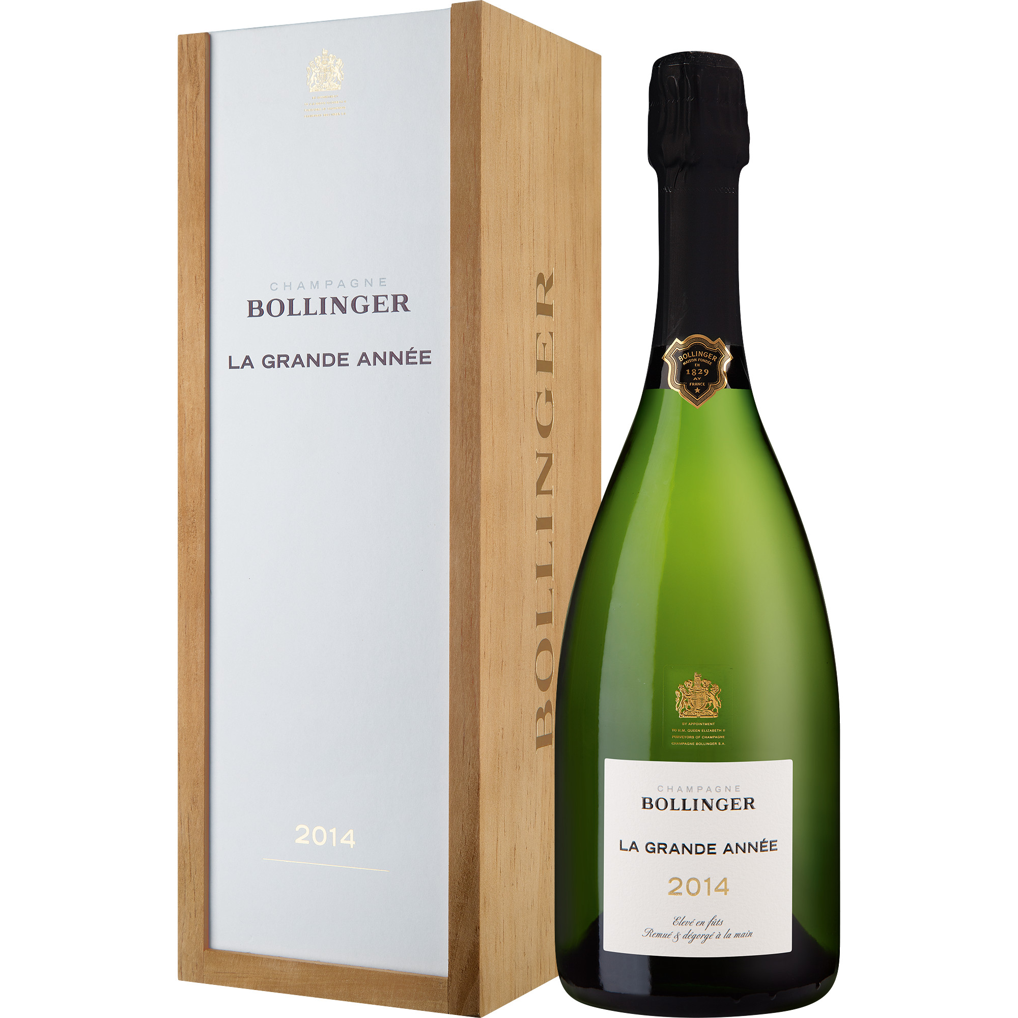 Champagne Bollinger La Grande Année, Brut, Champagne AC, in Einzelholzkiste, Champagne, 2015, Schaumwein