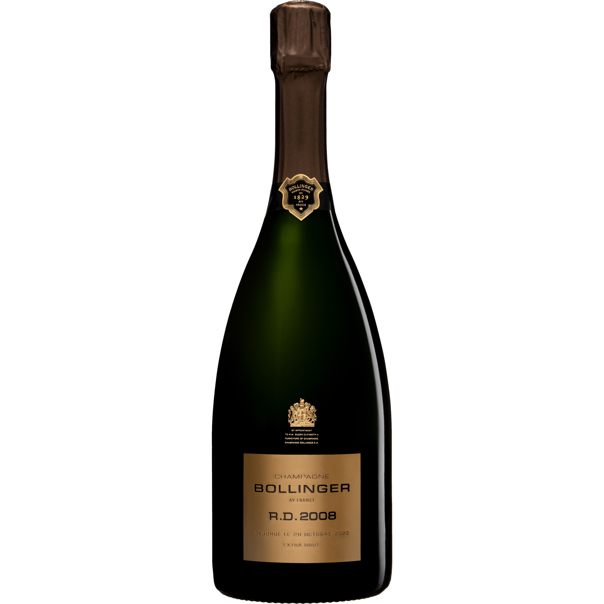 Champagne Bollinger R.D., Extra Brut, Champagne AC, Magnum, Holzkiste, Champagne, 2008, Schaumwein