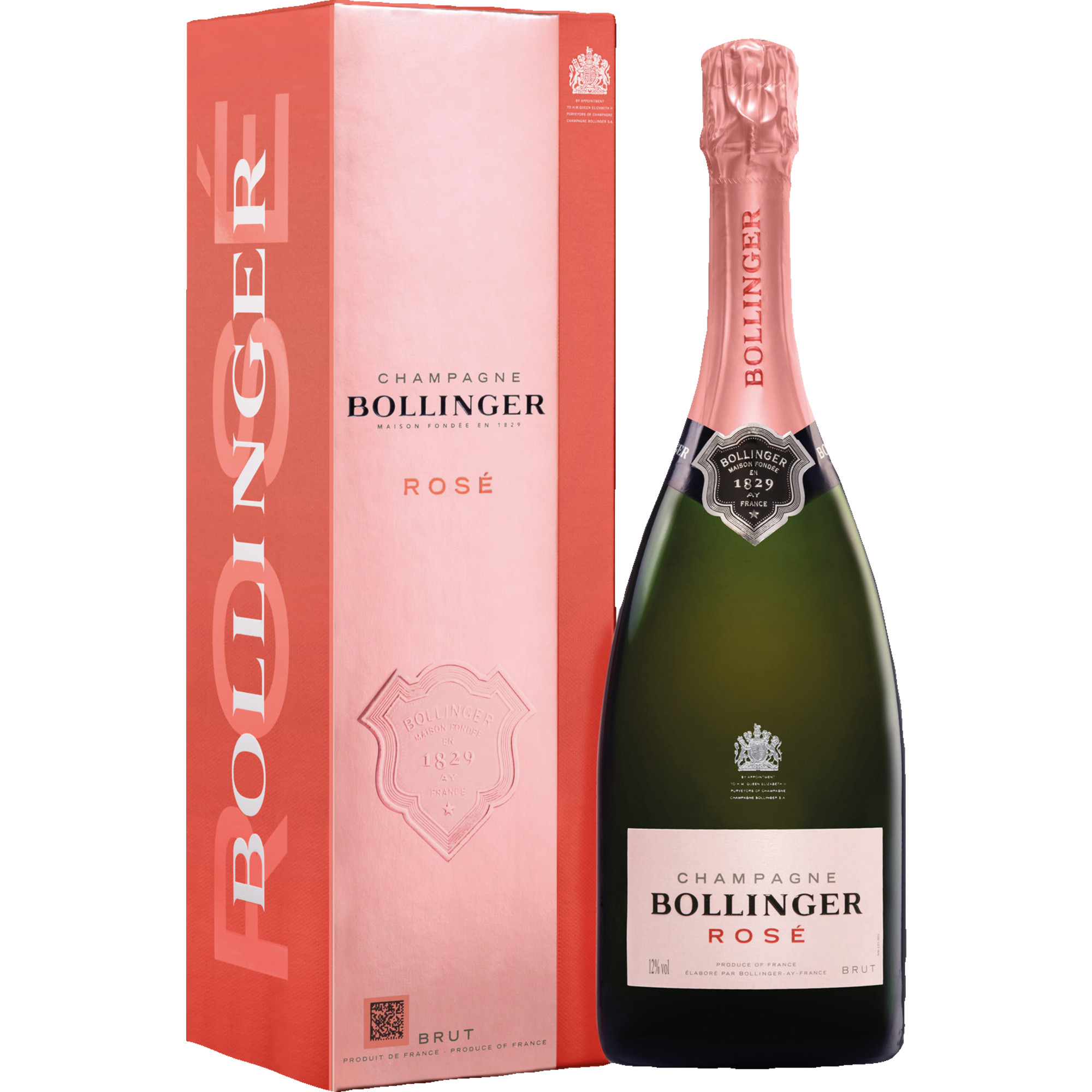 Champagne Bollinger Rosé, Brut, Champagne AC, Magnum, Geschenkverpackung, Champagne, Schaumwein