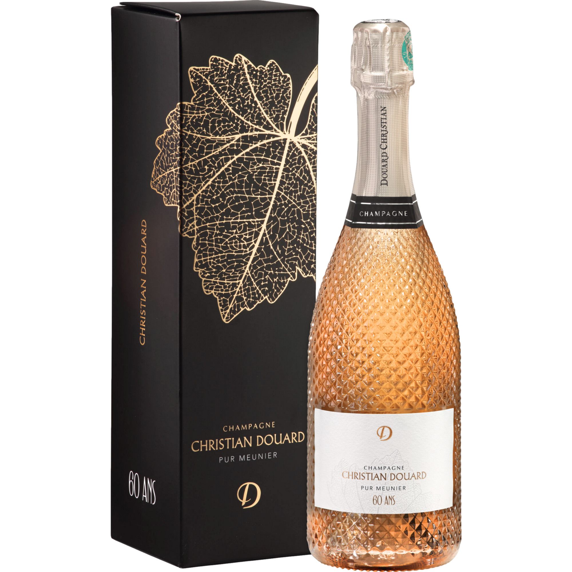 Champagne Christian Douard Pur Meunier, Brut Nature, Champagne AC, Champagne, 2020, Schaumwein