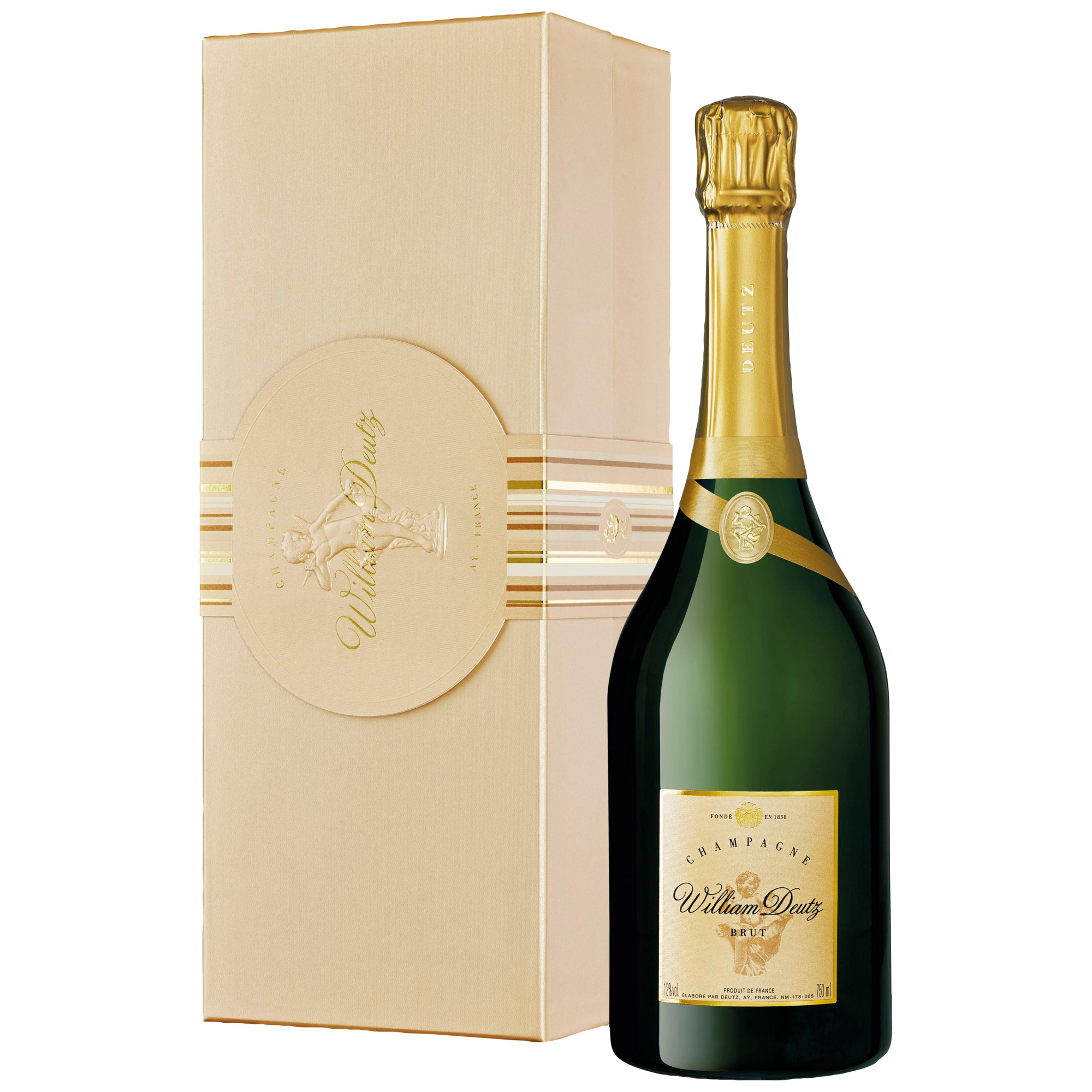 Champagne Cuvée William Deutz, Brut, Champagne AC, Geschenketui, Champagne, 2014, Schaumwein
