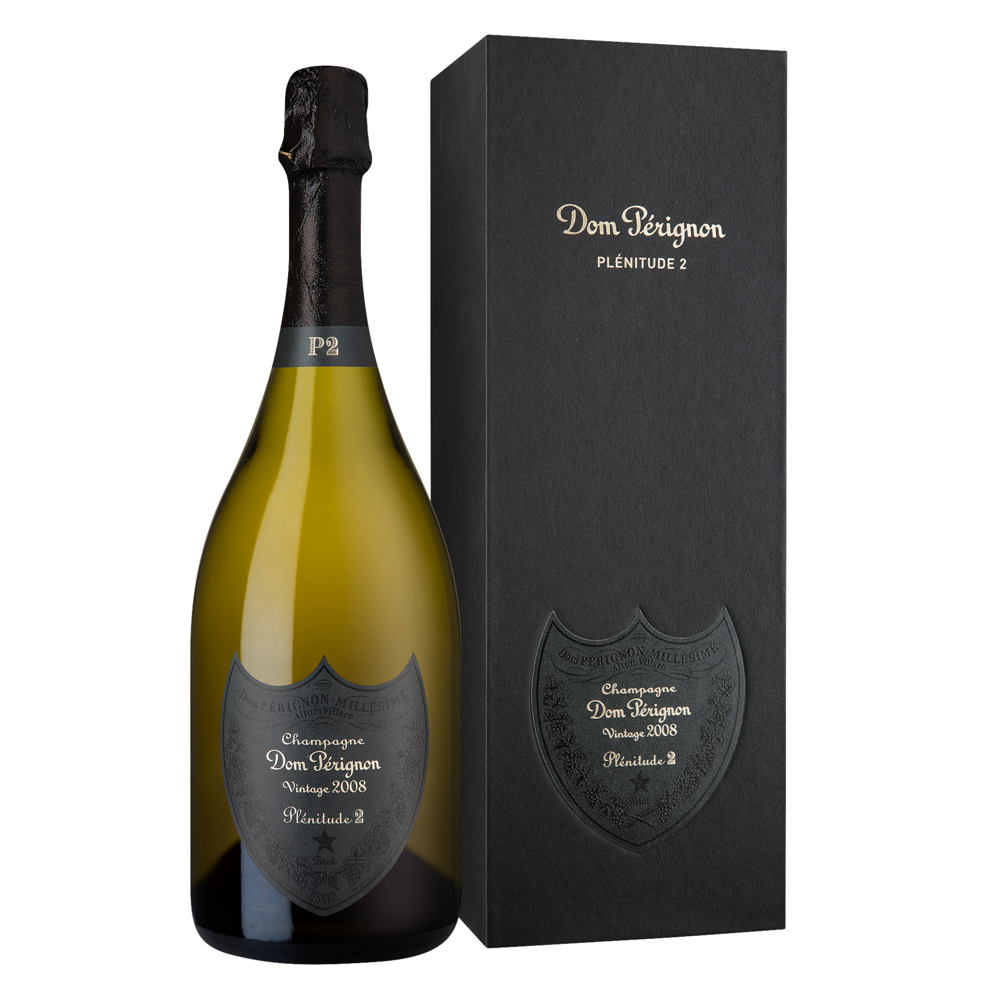 Champagne Dom Pérignon P2, Brut, Champagne AC, Geschenkverpackung, Champagne, 2008, Schaumwein