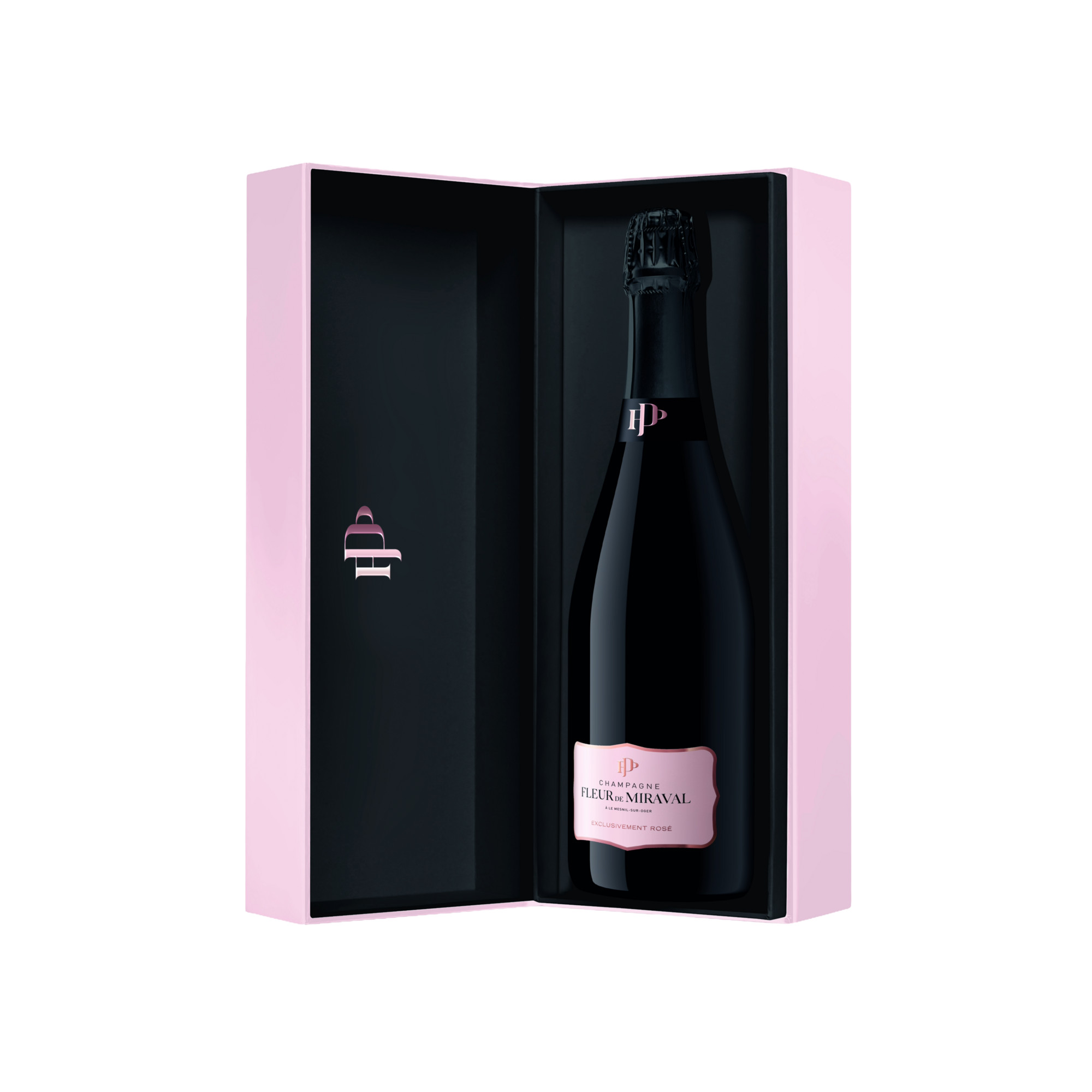 Champagne Fleur de Miraval Rosé, ER3, Brut, Champagne AC, Geschenketui, Champagne, Schaumwein