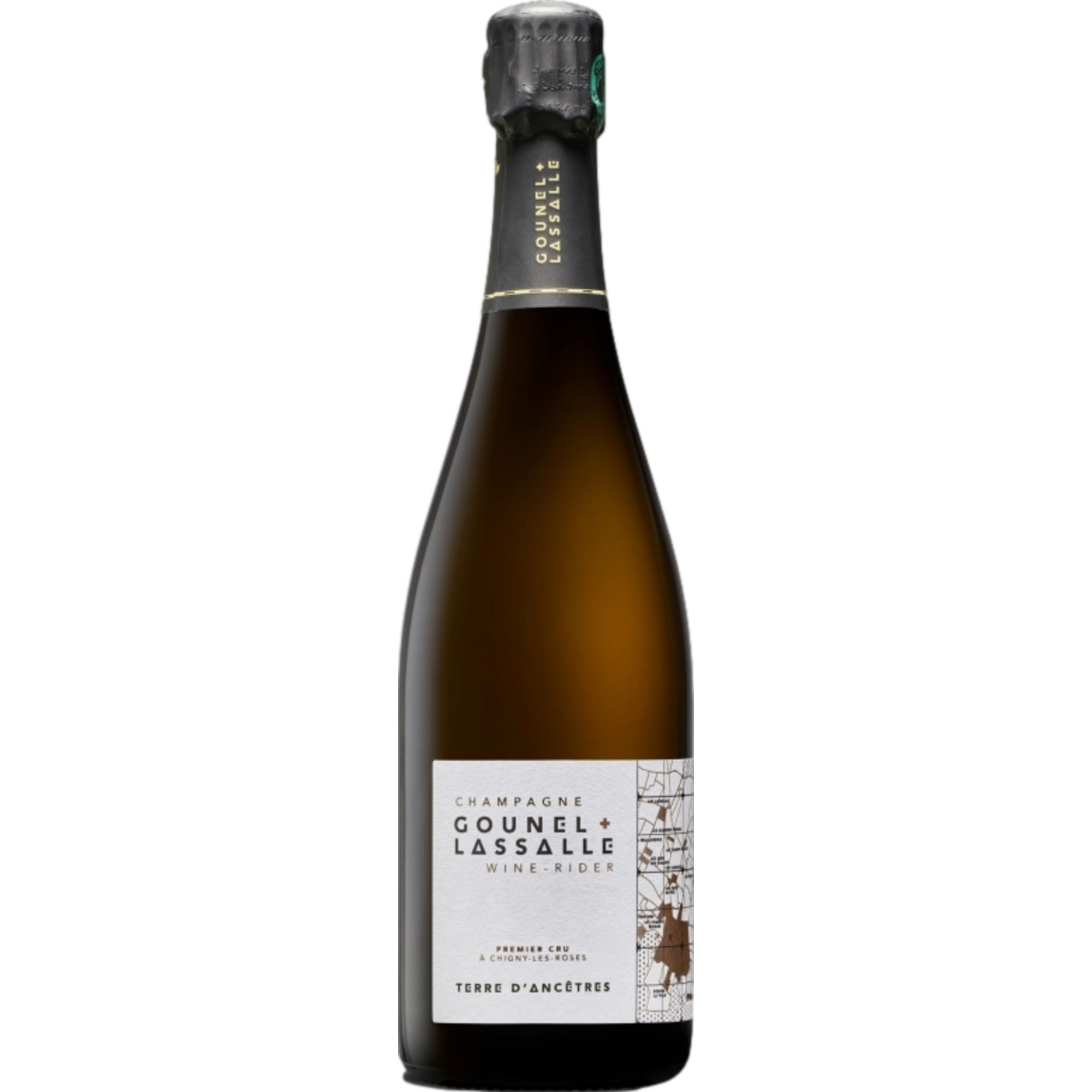 Champagne Gounel + Lassalle Terre d'Ancetres, Brut Nature, Champagne 1er Cru AC, Champagne, Schaumwein