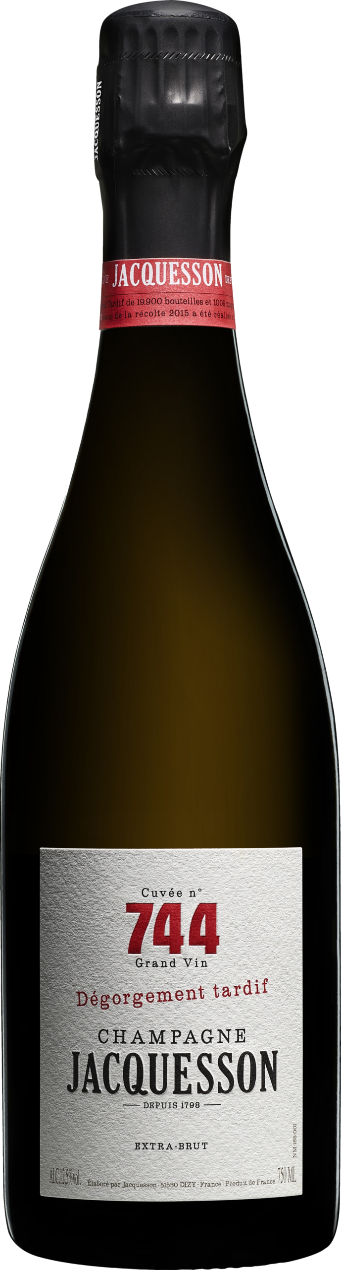 Champagne Jacquesson Cuvee 744 Degorgement Tardif