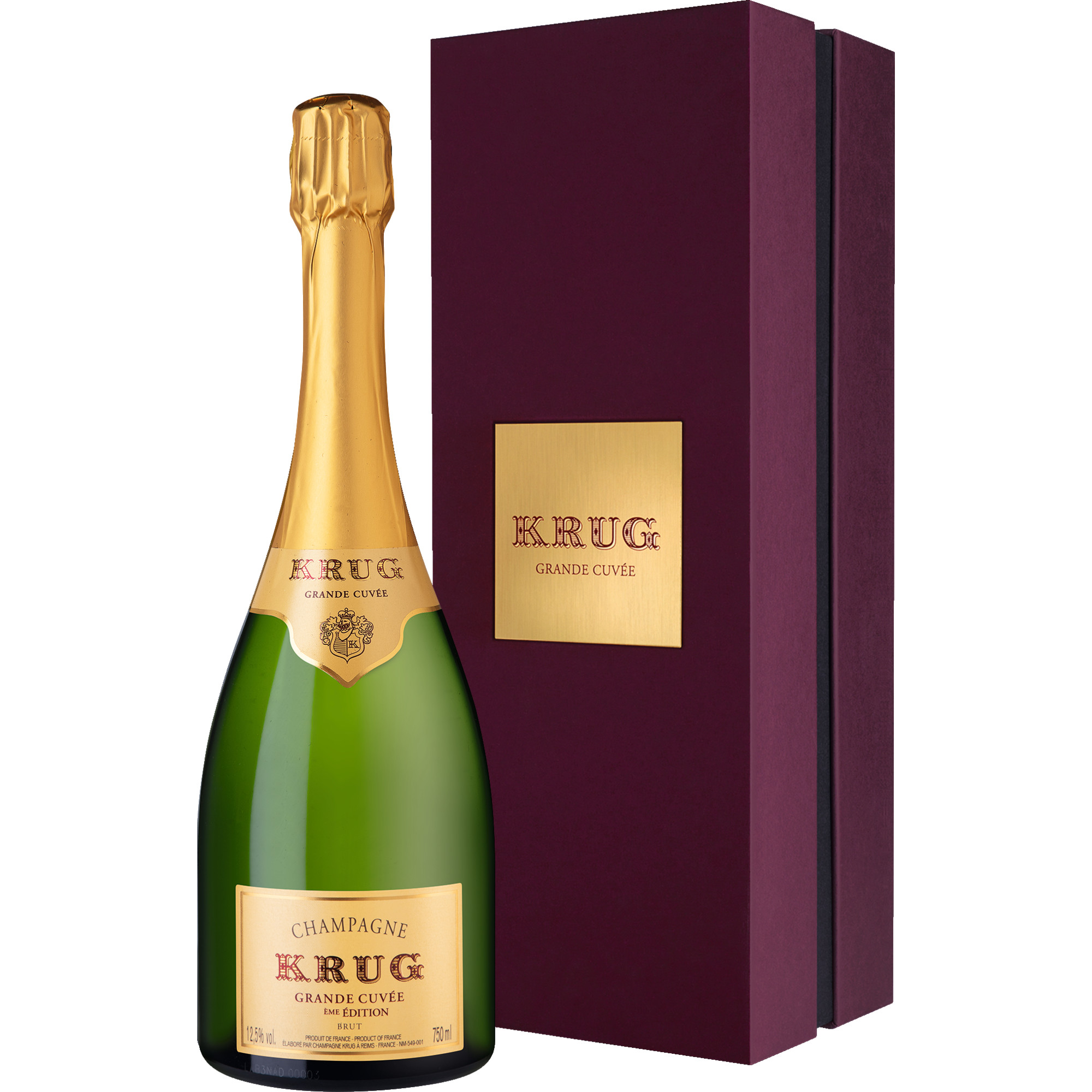 Champagne Krug Grande Cuvée 173ème Edition, Brut, Champagne AC, Geschenkverpackung, Champagne, Schaumwein