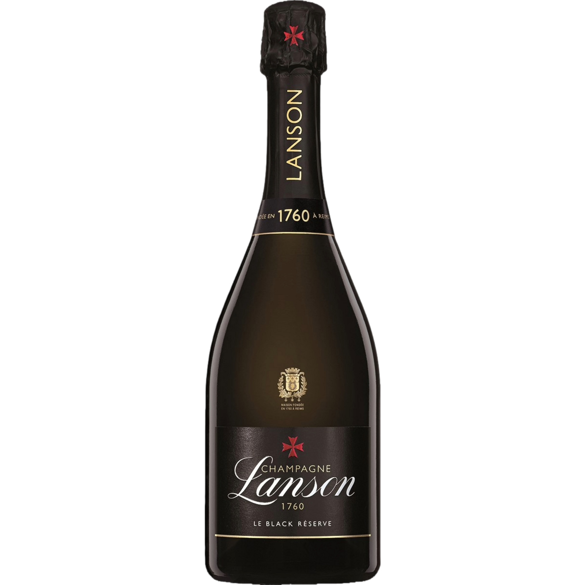 Champagne Lanson Le Black Réserve, Brut, Champagne AC, Champagne, Schaumwein