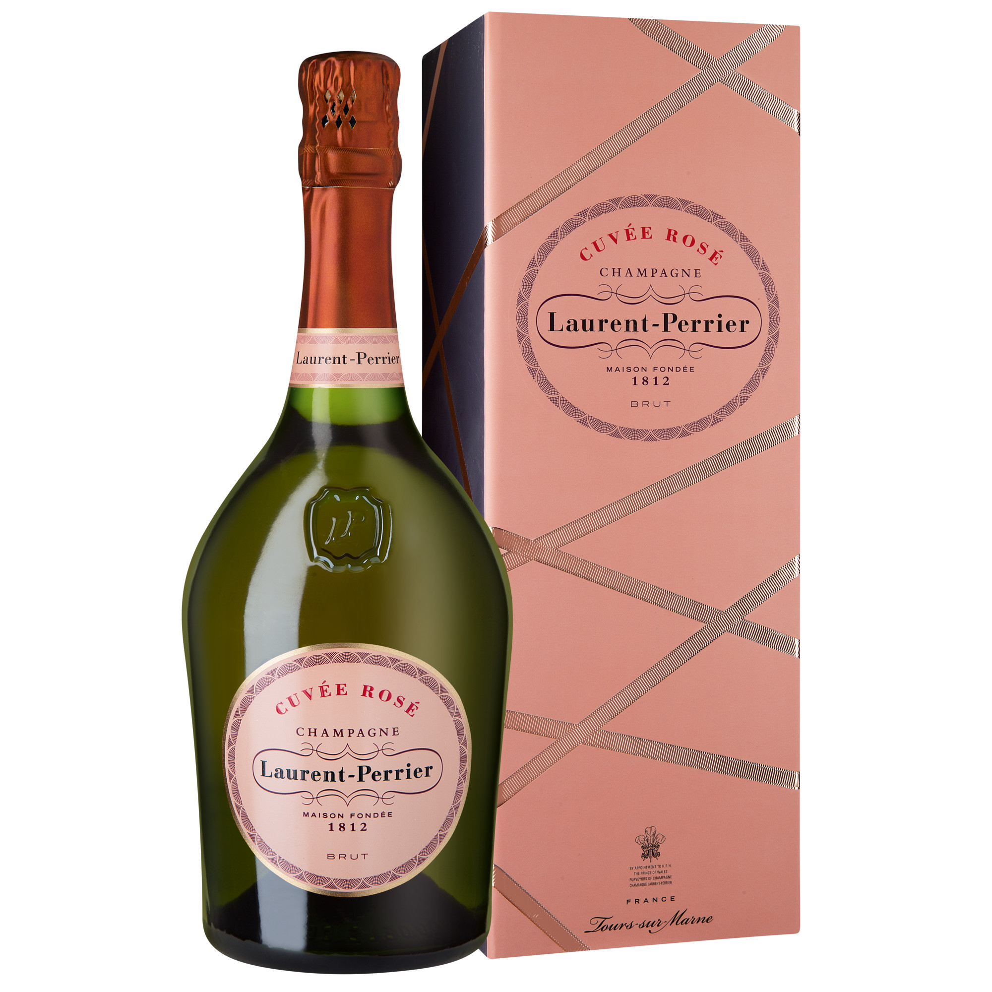 Champagne Laurent-Perrier Cuvée Rosé, Brut, Champagne AC, Geschenketui, Magnum, Champagne, Schaumwein