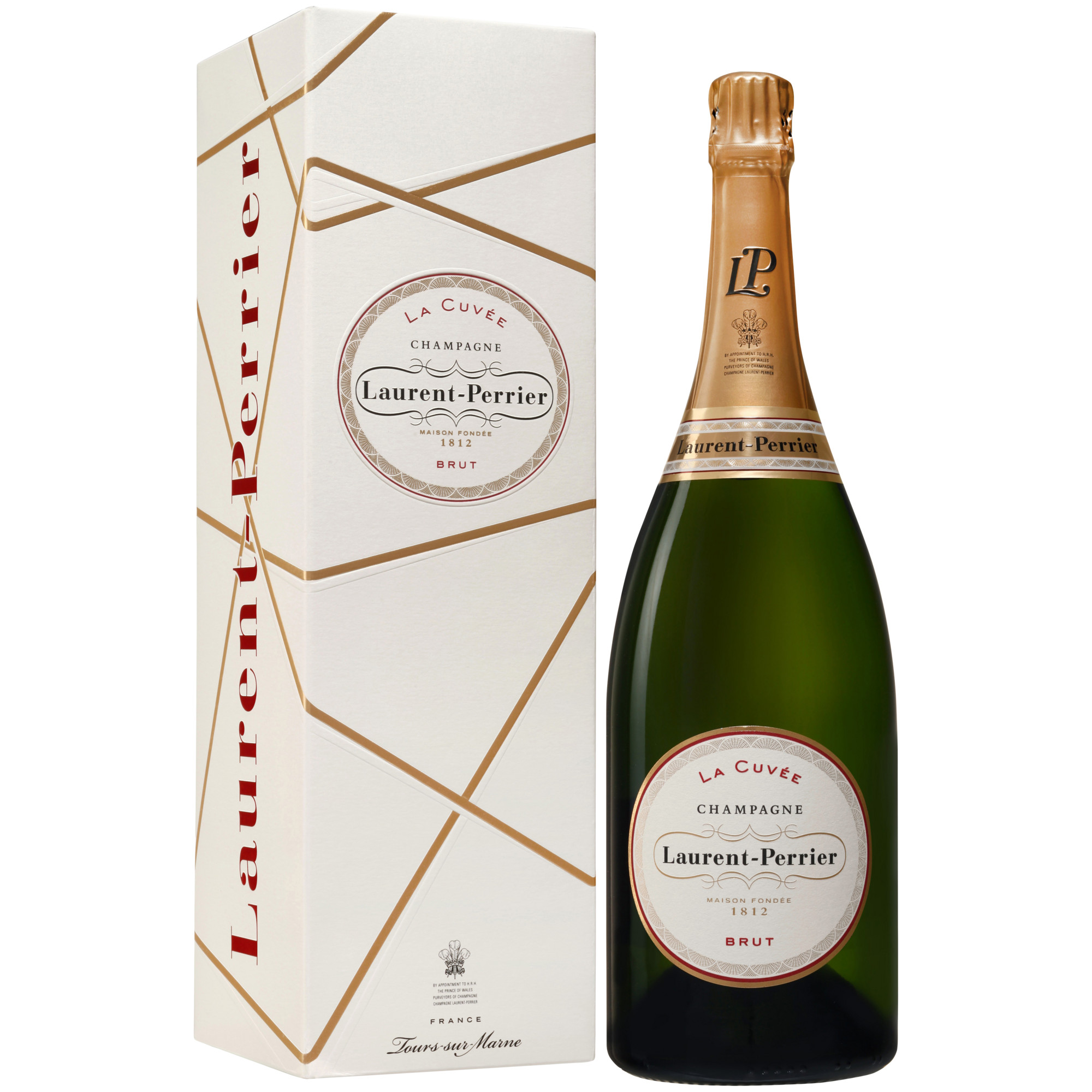 Champagne Laurent-Perrier La Cuvée Brut, Brut, Champagne AC, Geschenketui, Magnum, Champagne, Schaumwein