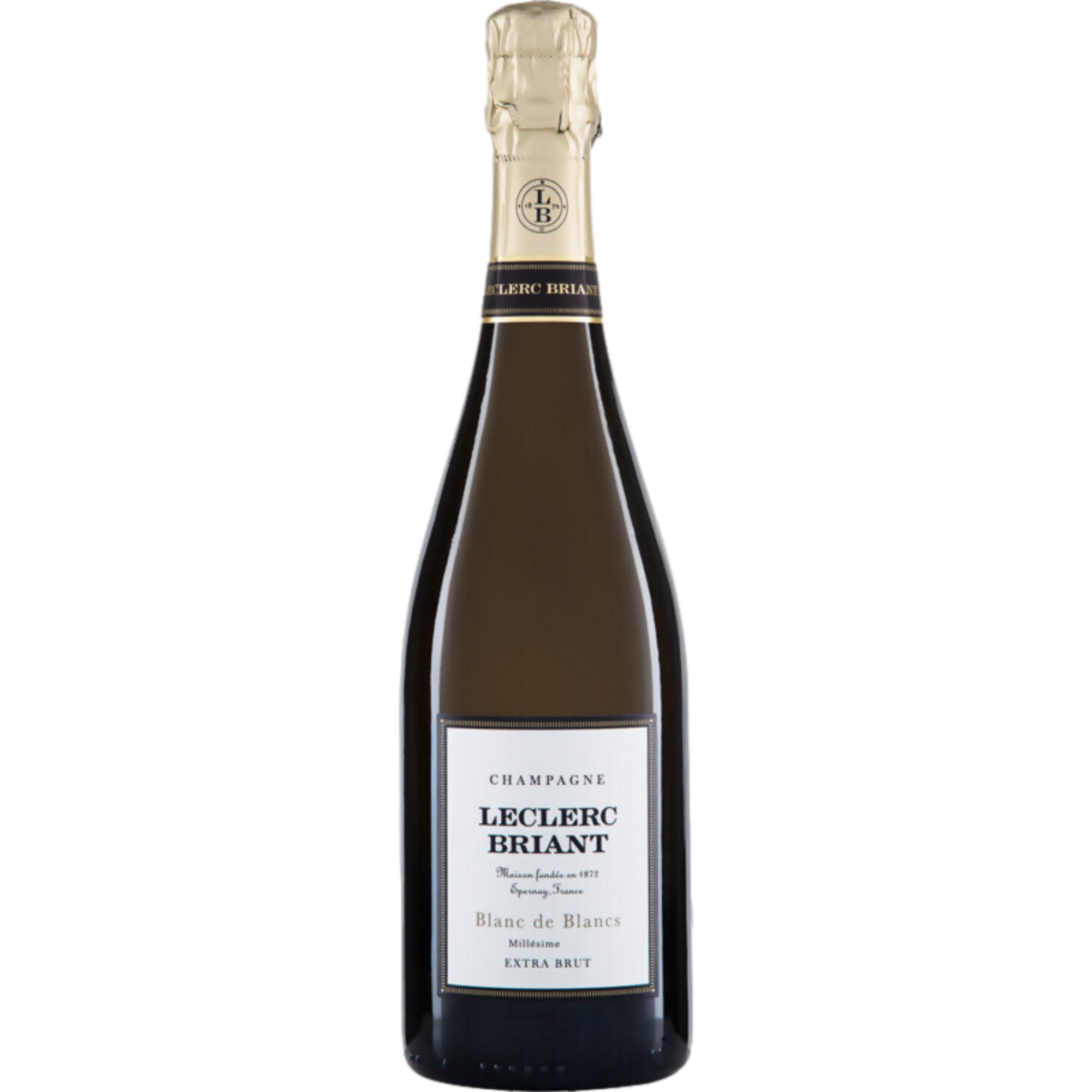 Champagne Leclerc Briant Blanc de Blancs Bio, Extra Brut, Champagne AOP, Champagne, 2018, Schaumwein