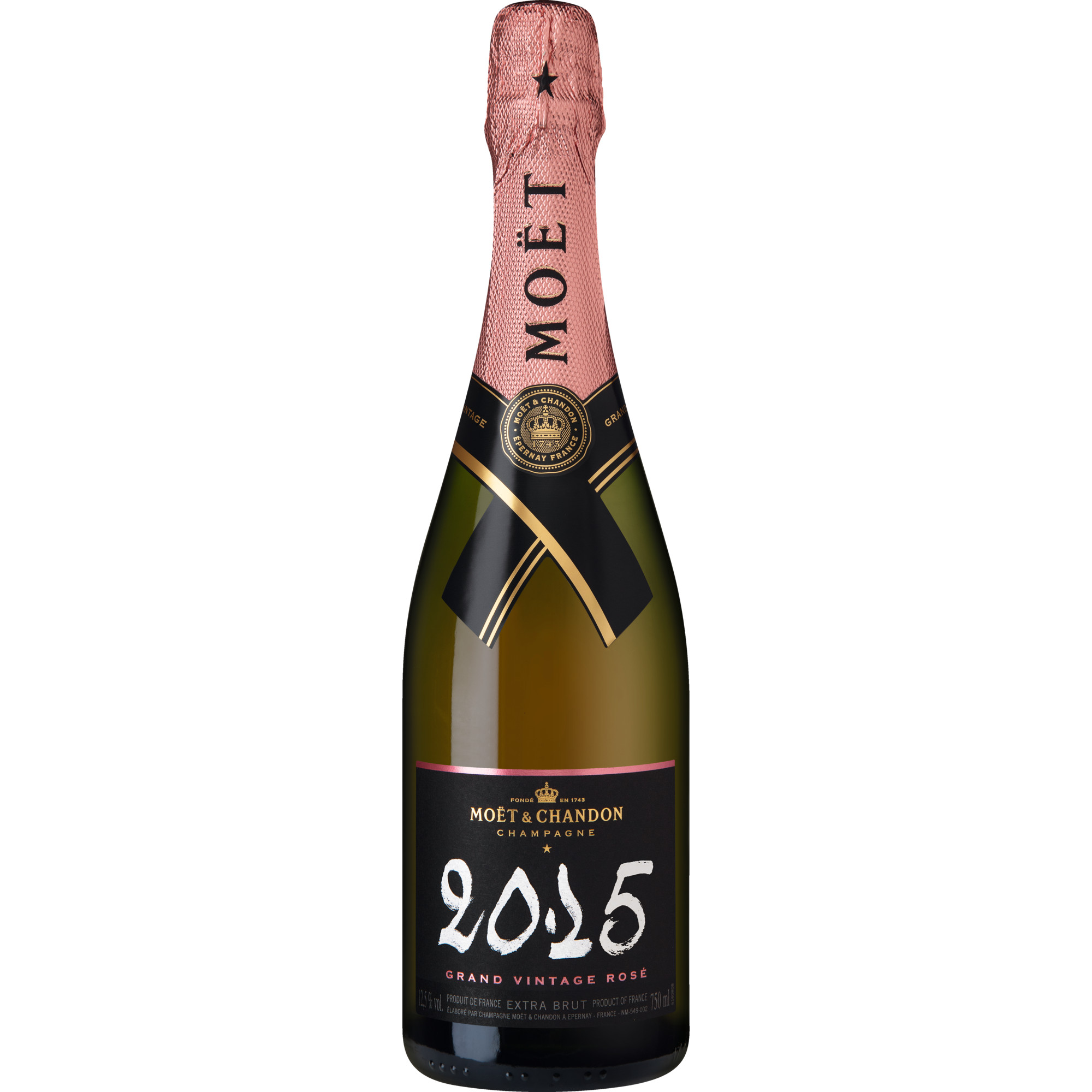 Champagne Moet & Chandon Grand Vintage Rosé, Brut, Champagne AC, Champagne, 2015, Schaumwein