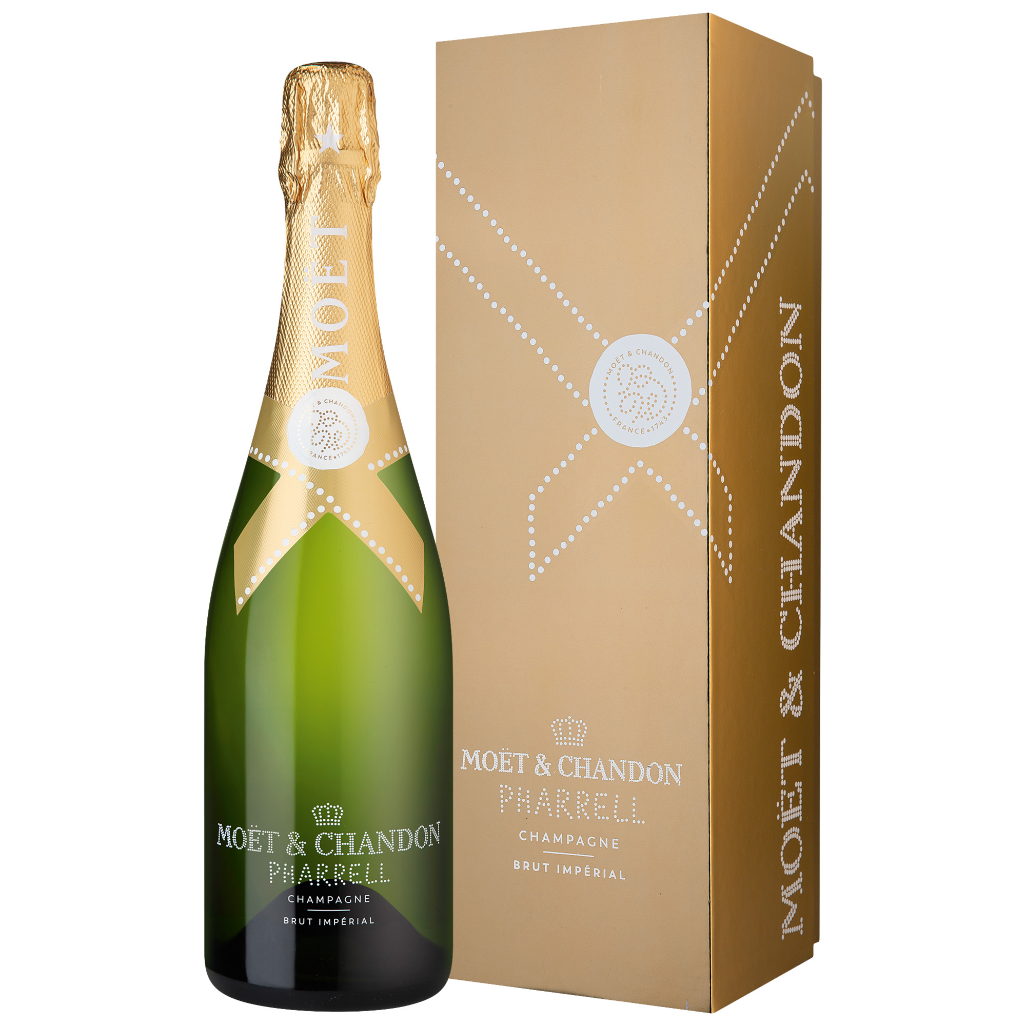 Champagne Moet & Chandon x Pharrell Williams, Brut, Champagne AC, in Geschenkverpackung, Champagne, Schaumwein