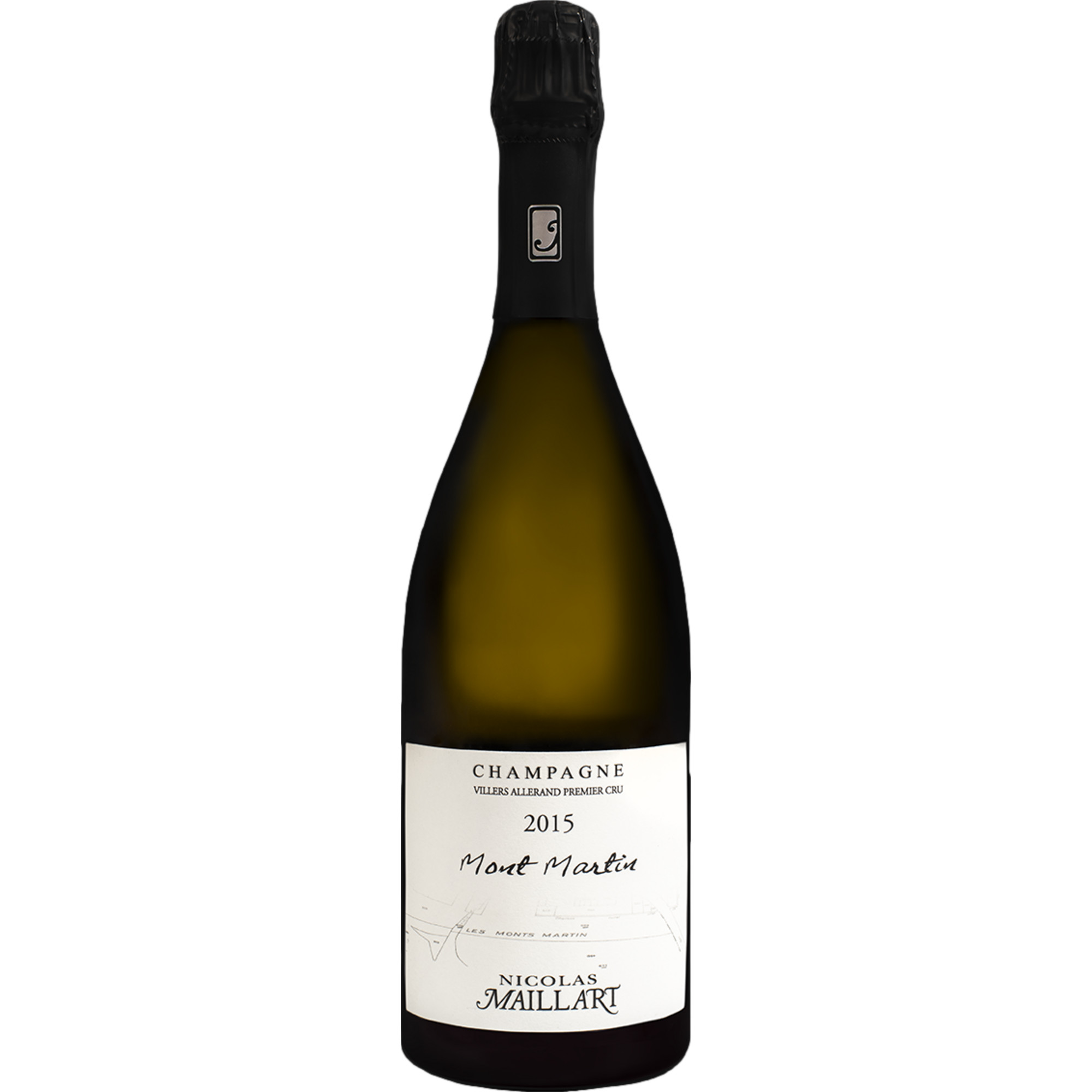 Champagne Nicolas Maillart Mont Martin Blanc, Extra Brut, Champagne 1er Cru AC, Champagne, 2019, Schaumwein
