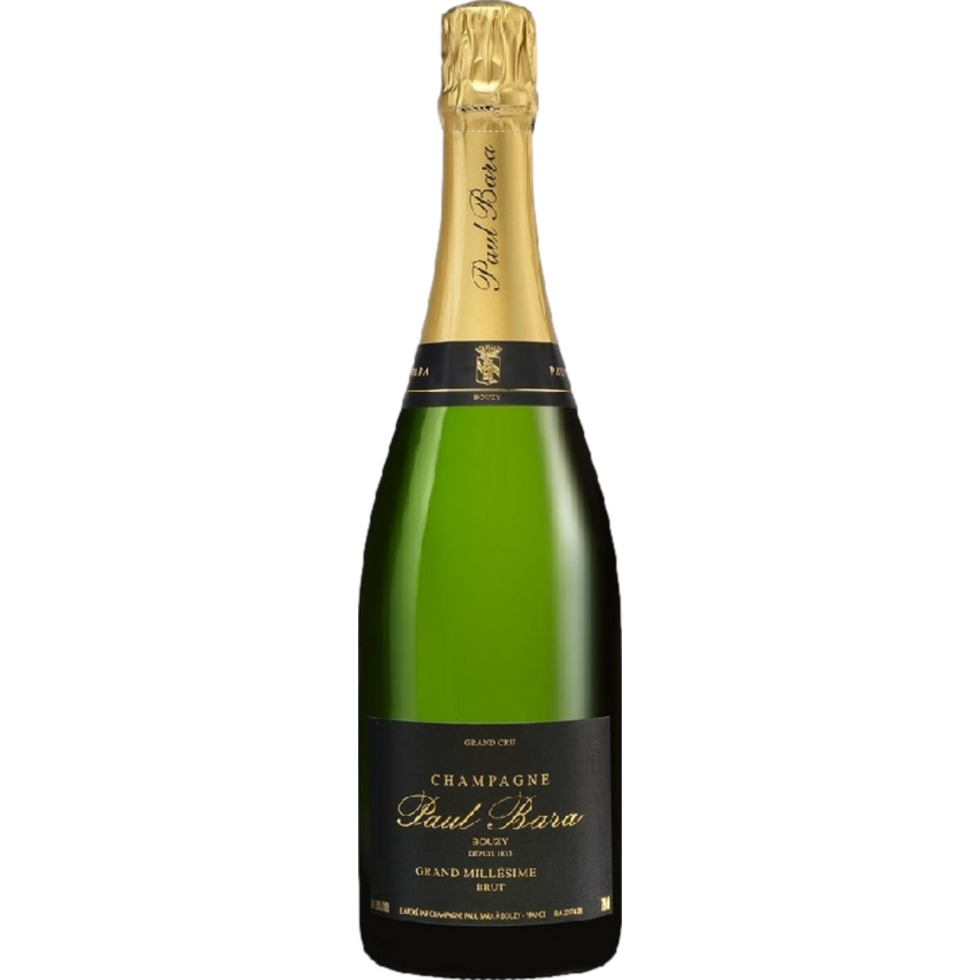 Champagne Paul Bara Grand Millesime Gran Cru, Brut, Champagne Grand Cru AC, Champagne, 2019, Schaumwein