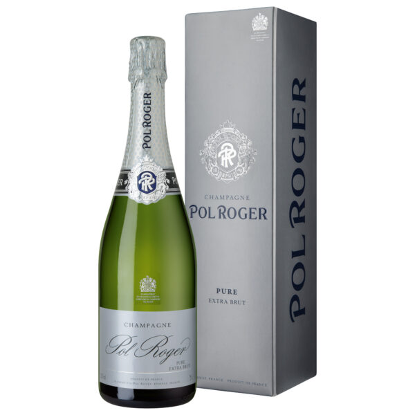 Champagne Pol Roger Pure, Extra Brut, Champagne AC, Geschenketui, Champagne, Schaumwein