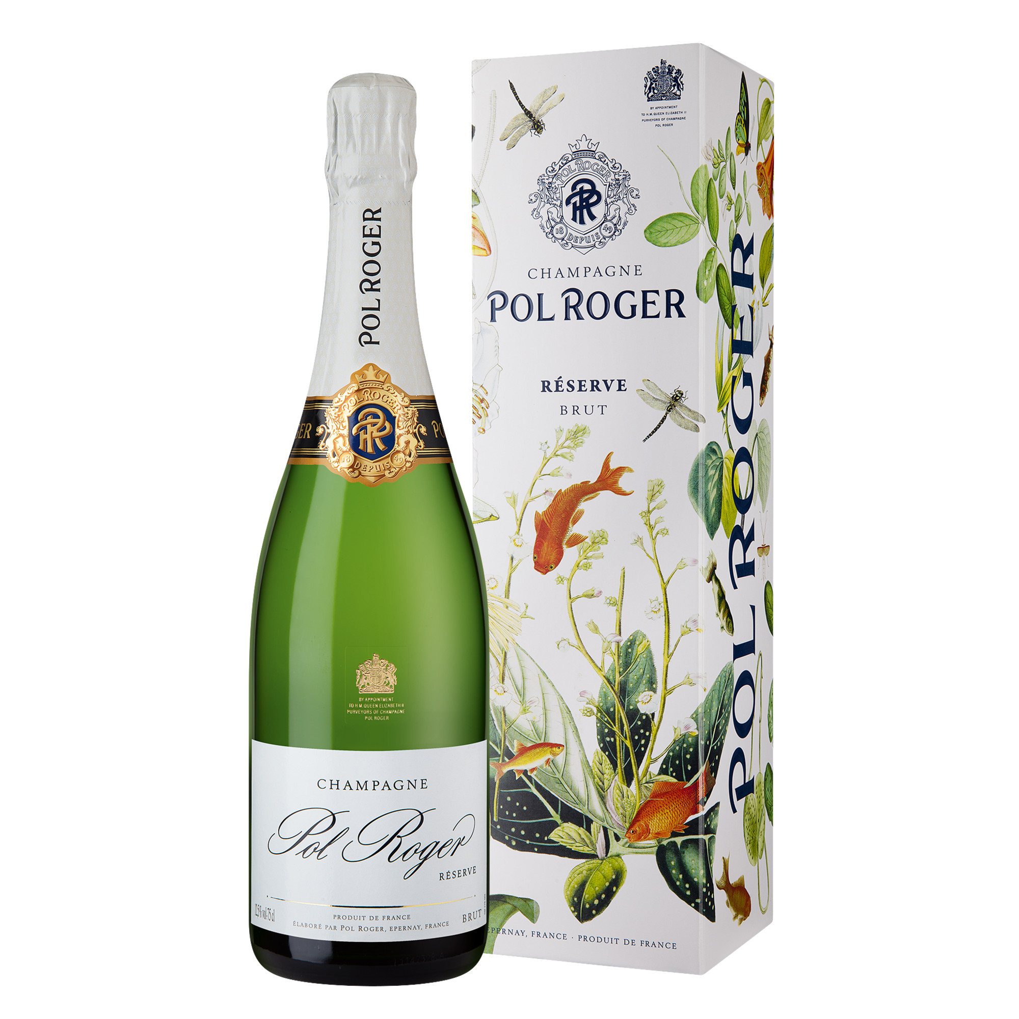 Champagne Pol Roger Réserve Ltd. Edition Pentland, Brut, Champagne AC, Geschenkverpackung, Champagne, Schaumwein