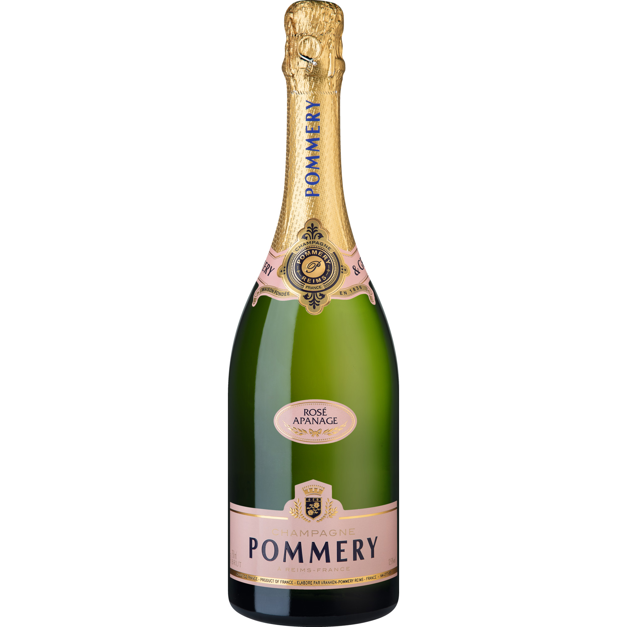 Champagne Pommery Apanage Rosé, Brut, Champagne AC, Champagne, Schaumwein