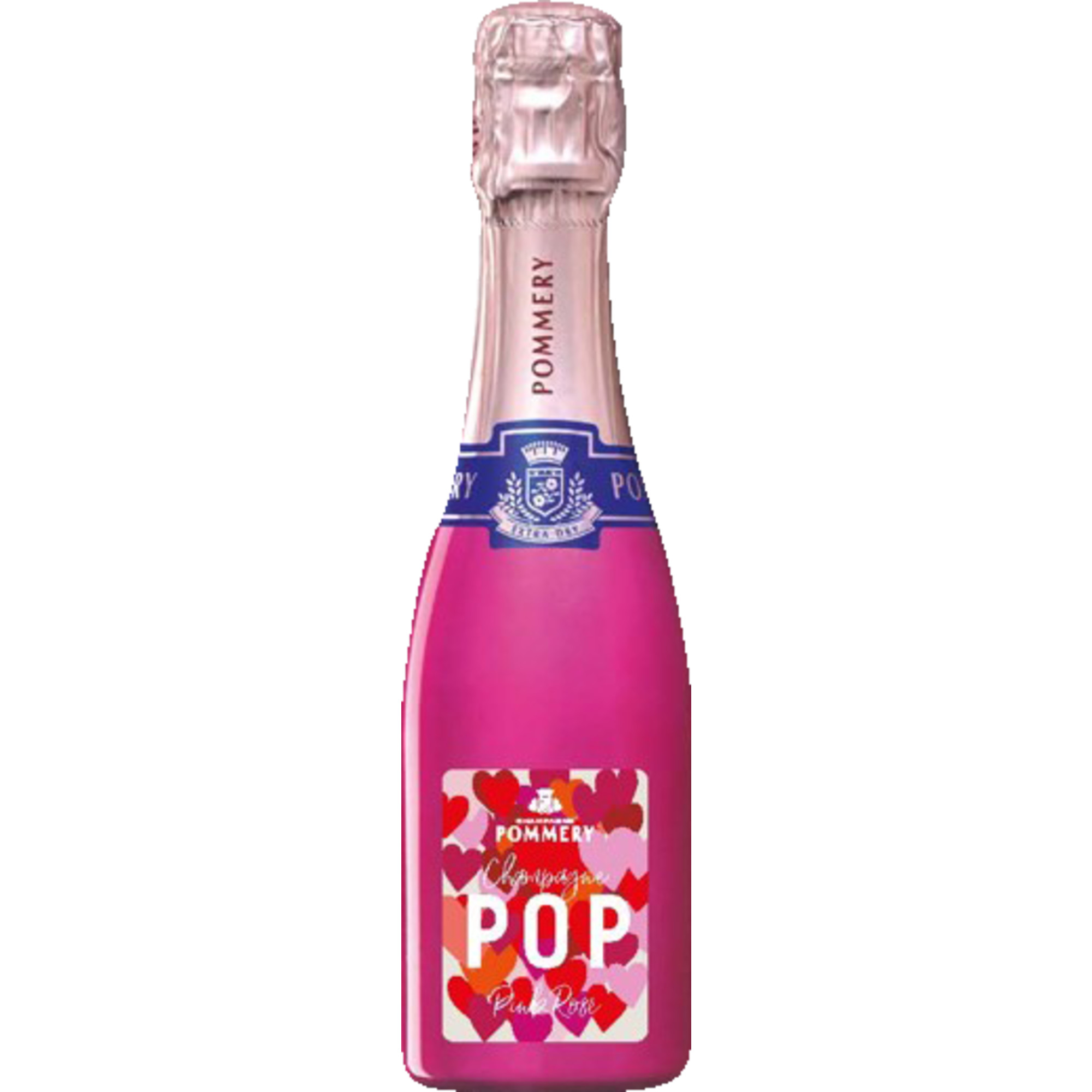 Champagne Pommery POP Heart, Brut, Champagne AC, 0,2 L, Champagne, Schaumwein