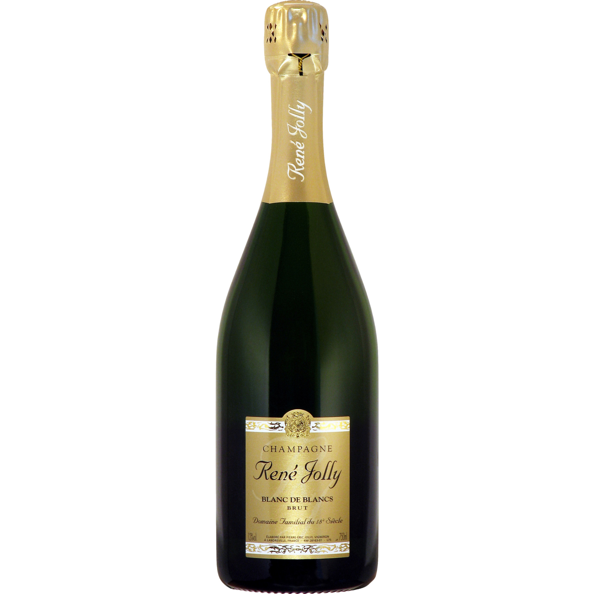 Champagne René Jolly Blanc de Blancs, Brut, Champagne AC, Champagne, Schaumwein