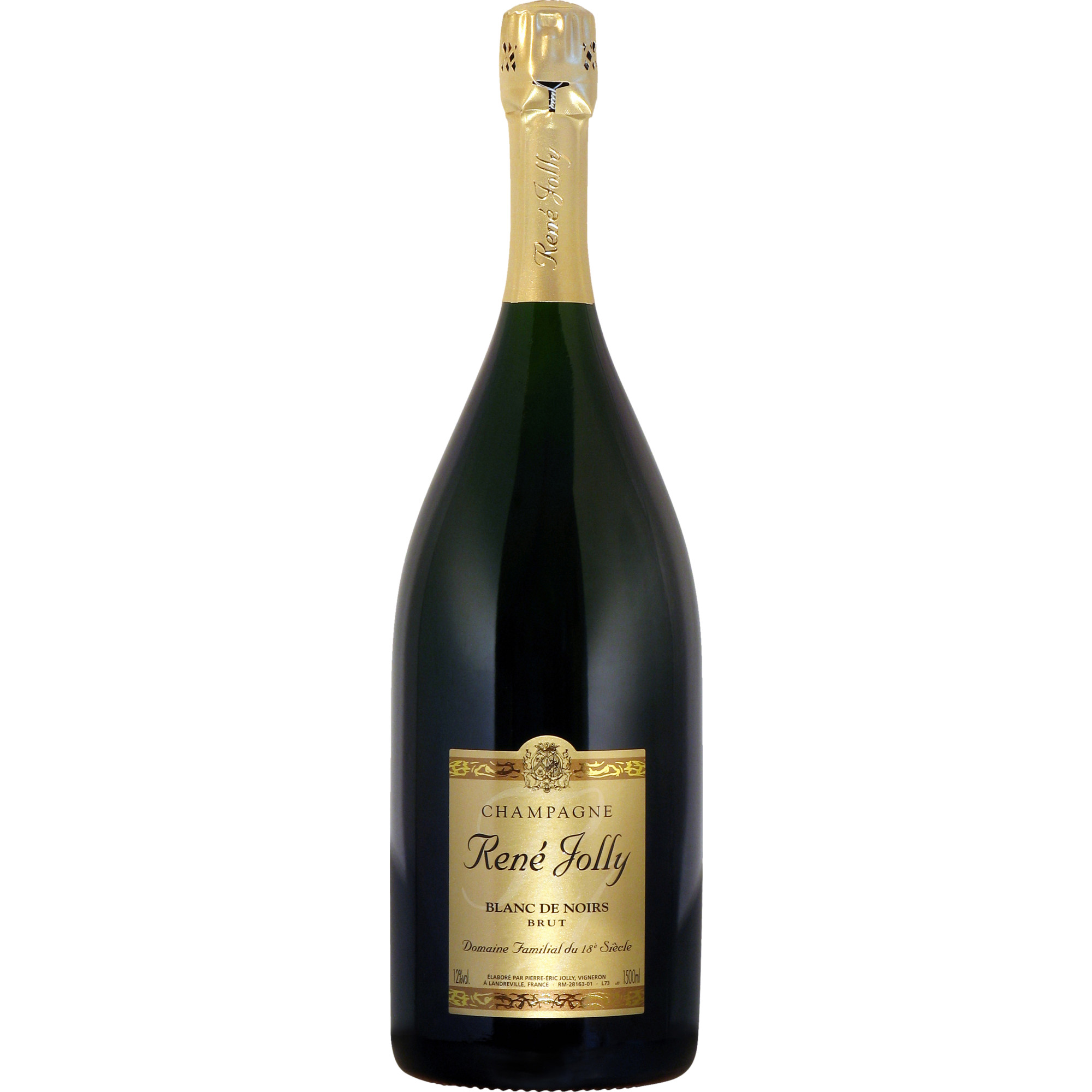 Champagne René Jolly Blanc de Noirs, Brut, Champagne AC, Magnum, Champagne, Schaumwein