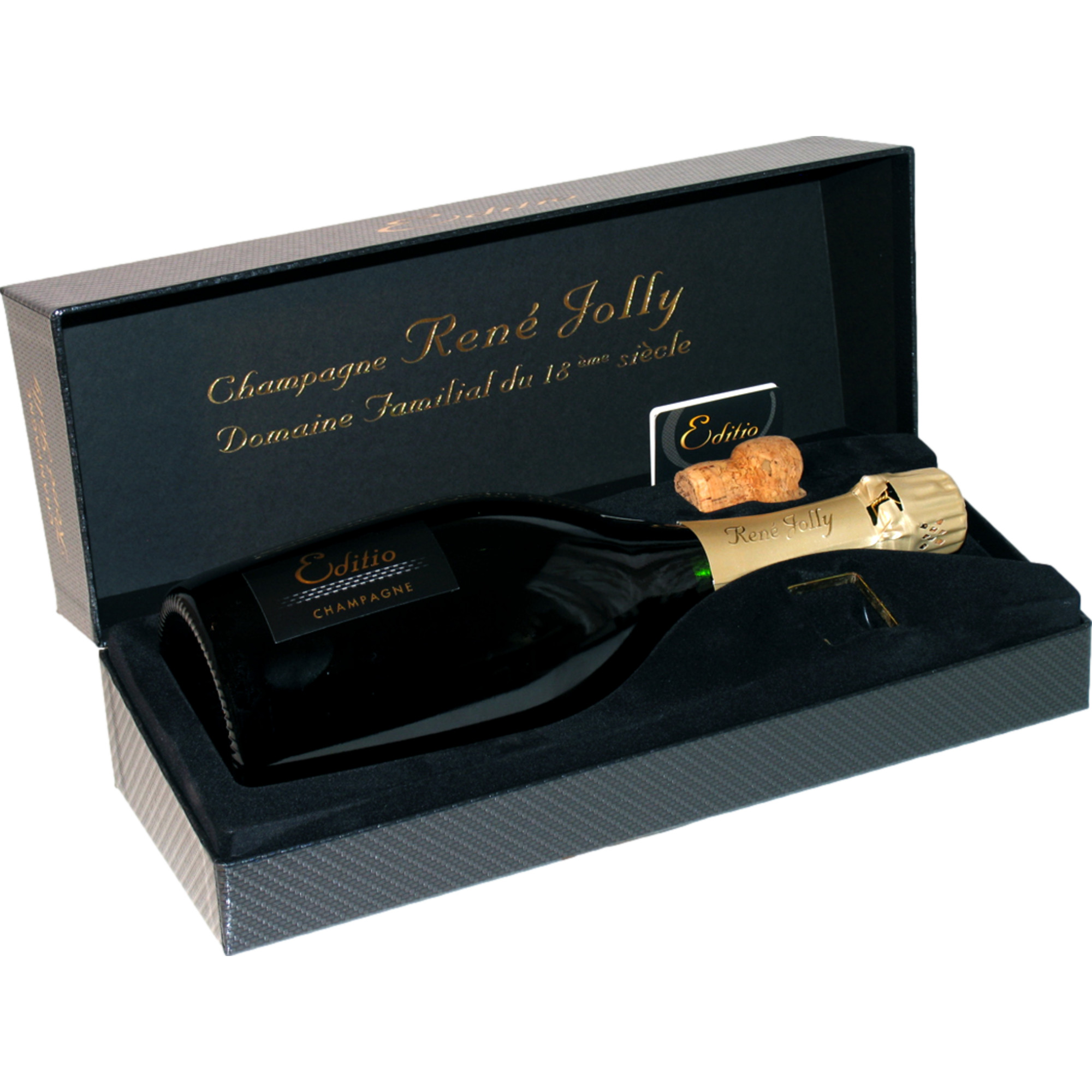 Champagne René Jolly Cuvée Editio, Trocken, Champagne AC, Champagne, Schaumwein