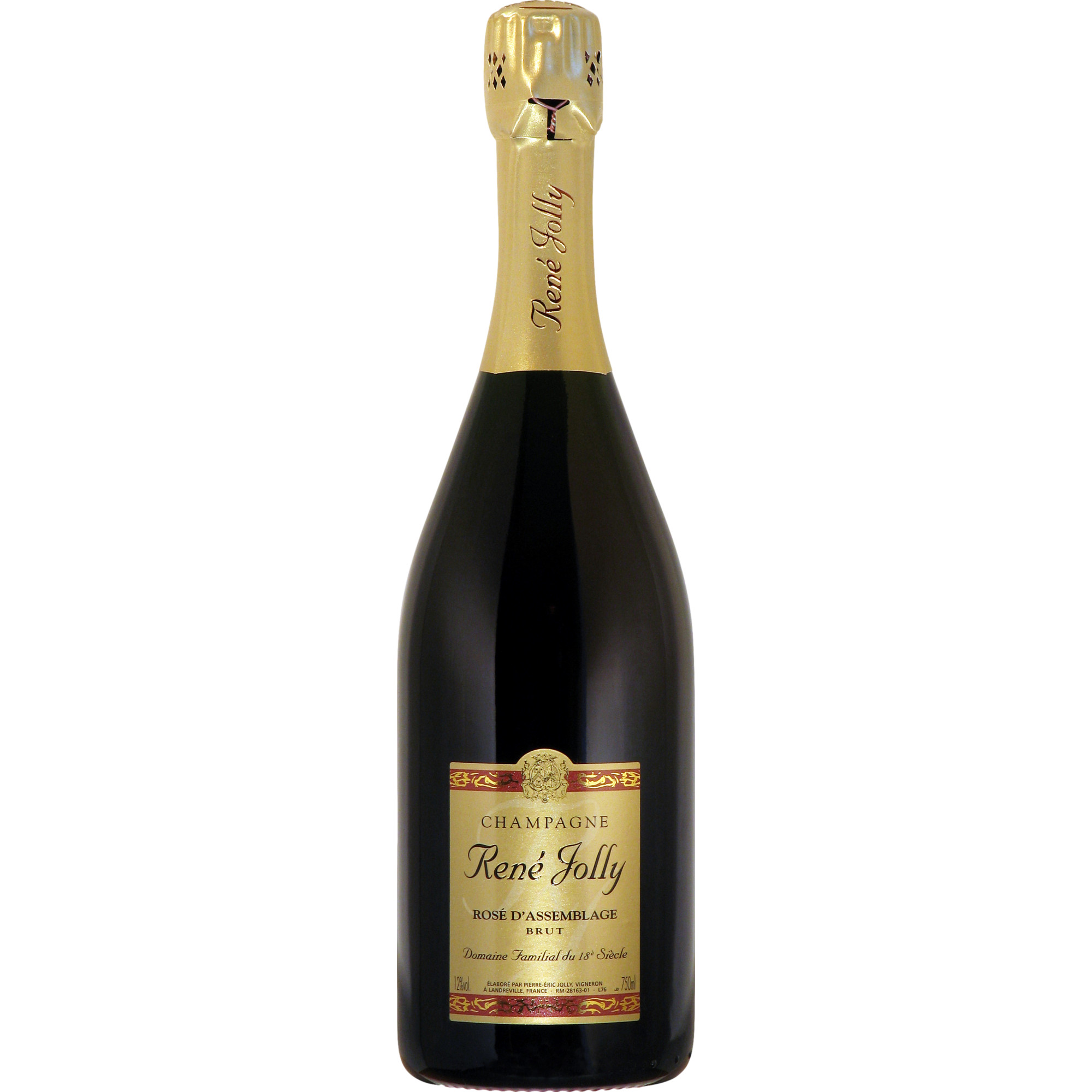 Champagne René Jolly Rosé d'Assemblage, Brut, Champagne AC, Champagne, Schaumwein