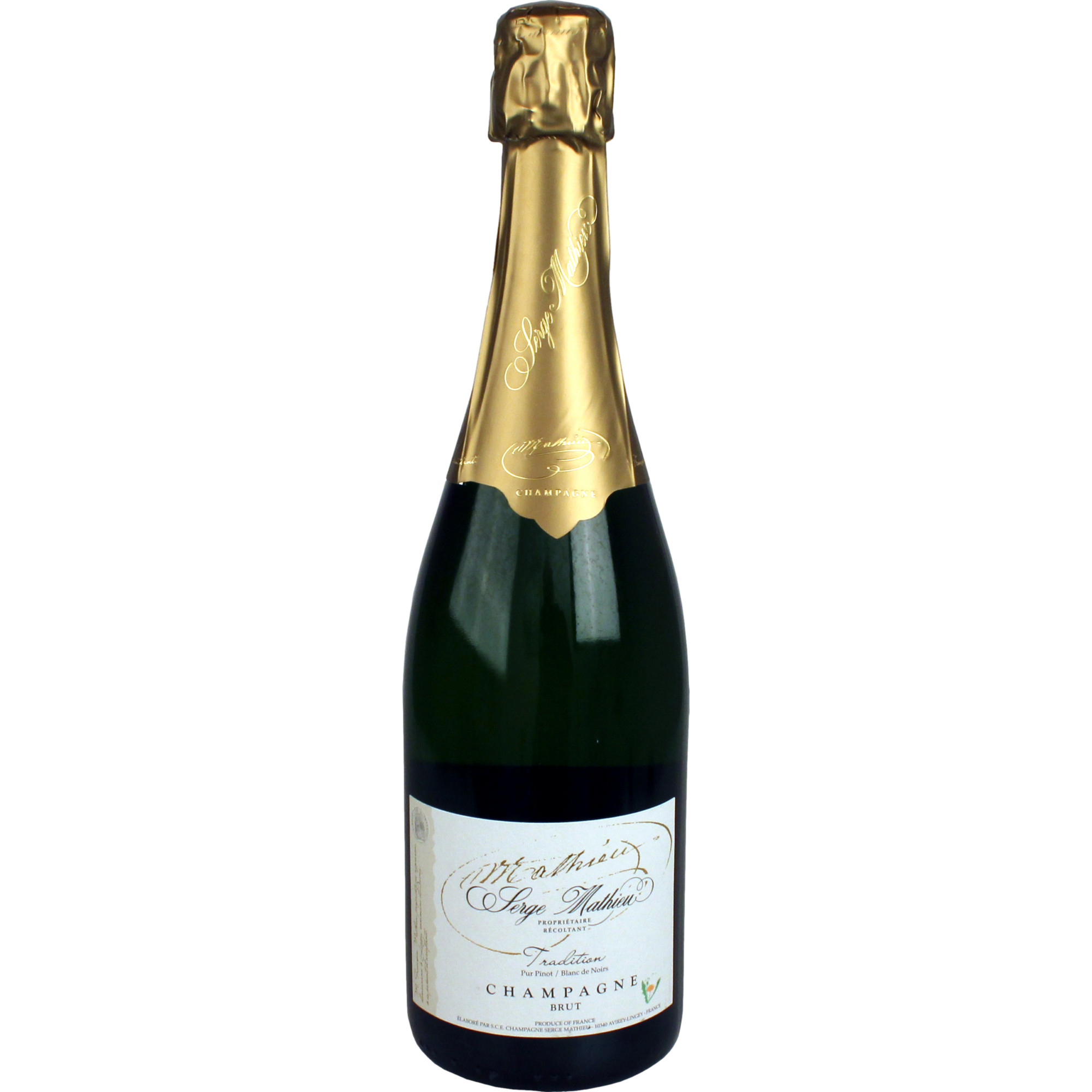 Champagne Serge Mathieu Tradition, Brut, Champagne AOC, Champagne, Schaumwein