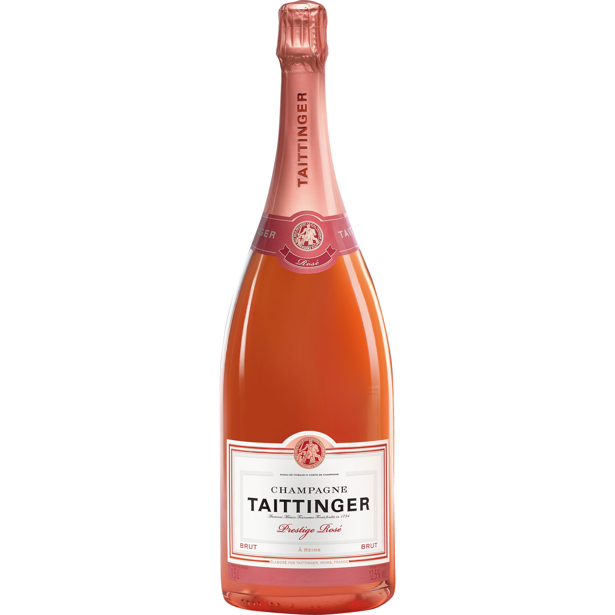 Champagne Taittinger Prestige Rosé, Brut, Champagne AC, 1,5 Liter, Champagne, Schaumwein