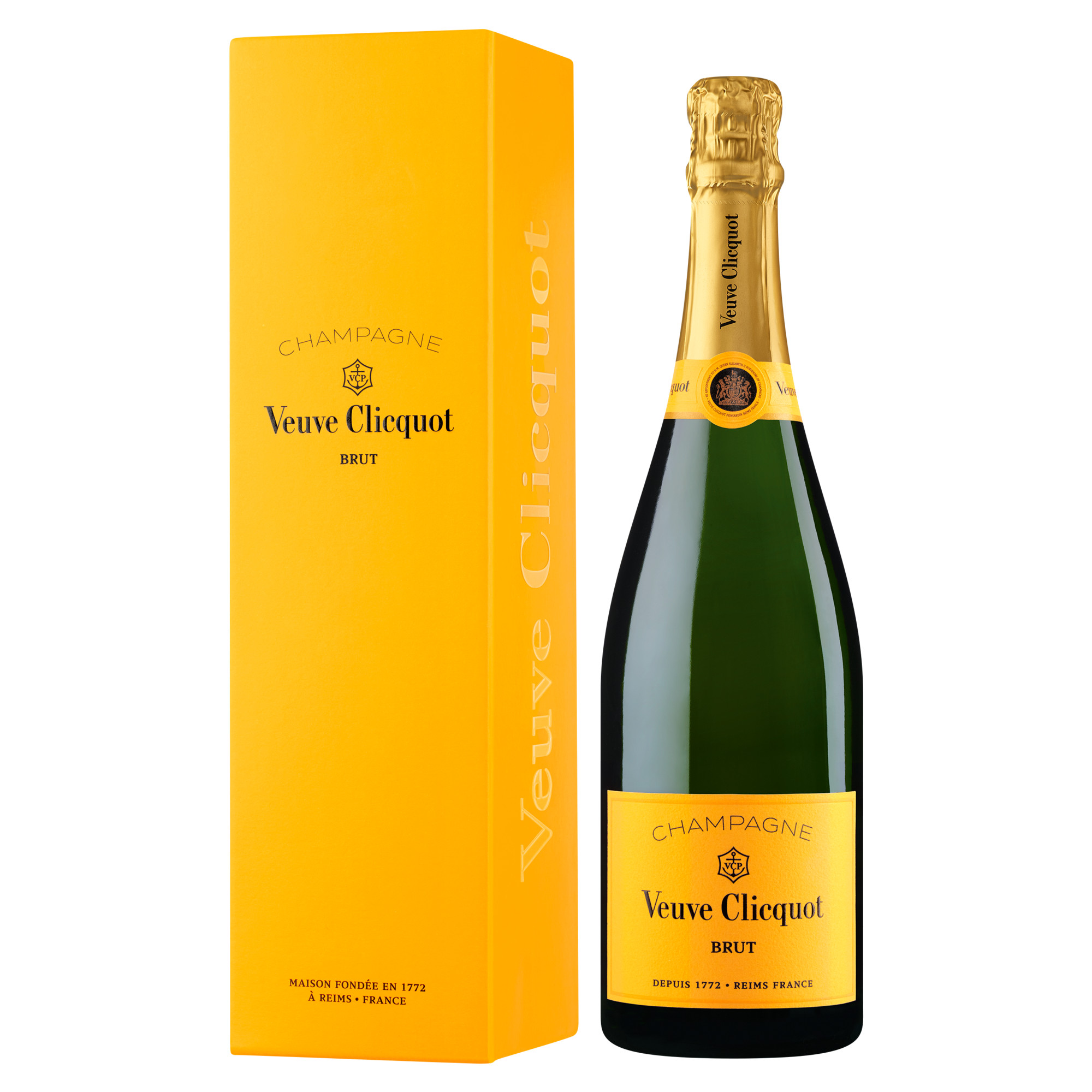 Champagne Veuve Clicquot Yellow Label, Brut, Champagne AC, Geschenkverpackung, Champagne, Schaumwein