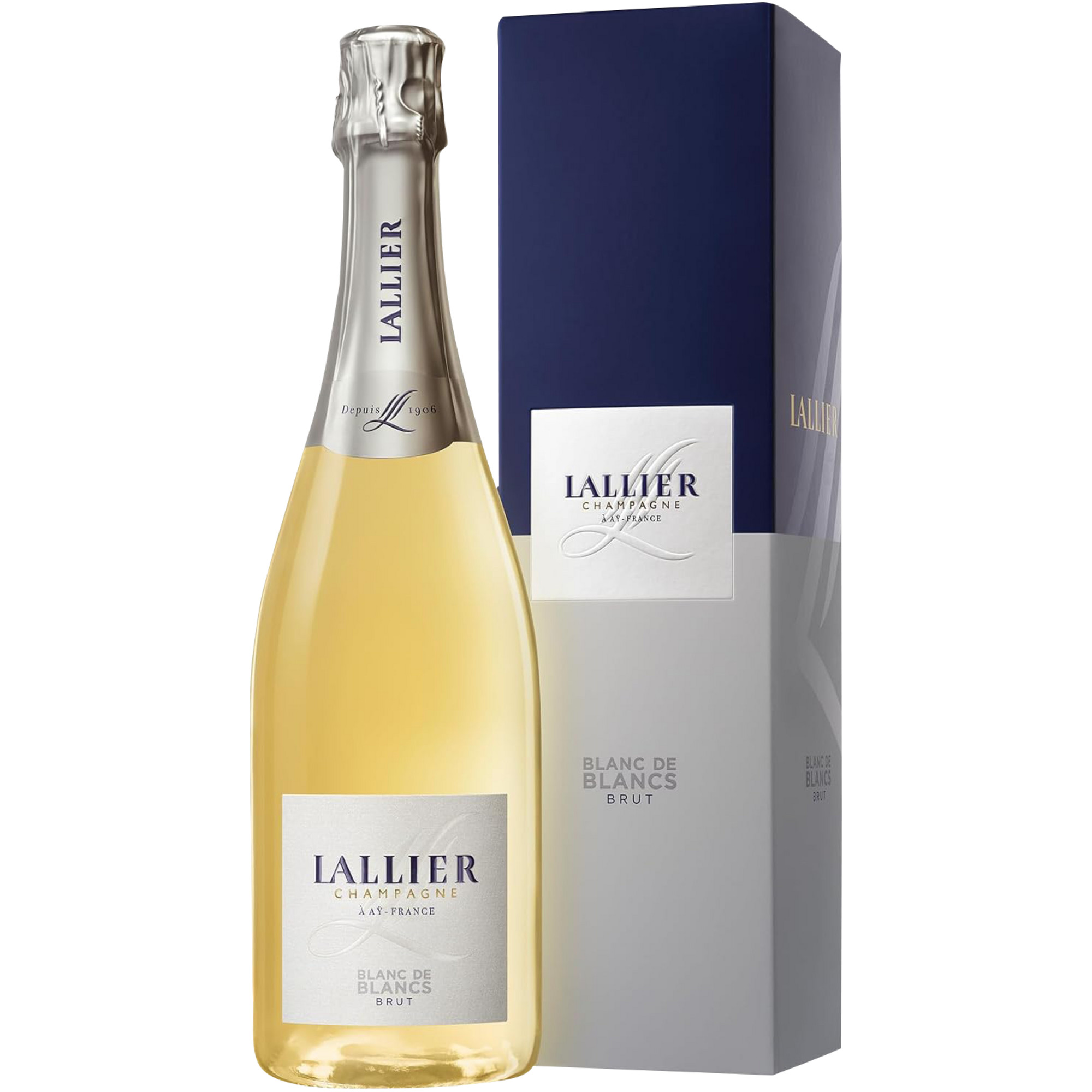 Champagner Lallier Blanc de Blancs, Brut, Champagne AC, Champagne, Schaumwein