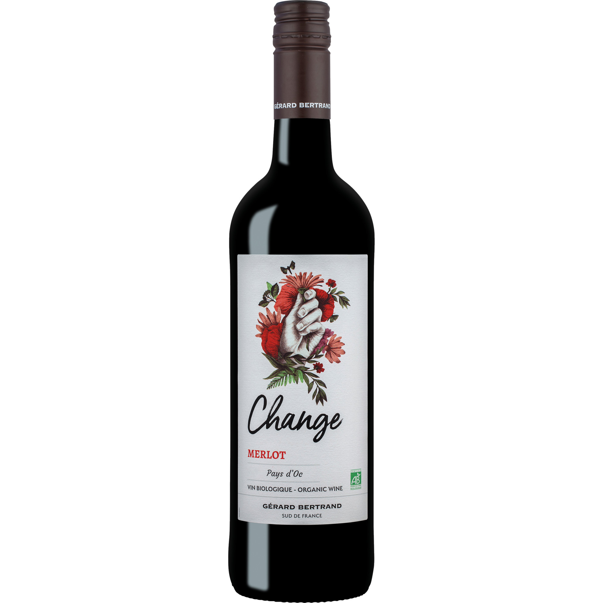 Change Merlot, Pays d'Oc IGP, Languedoc-Roussillon, 2023, Rotwein