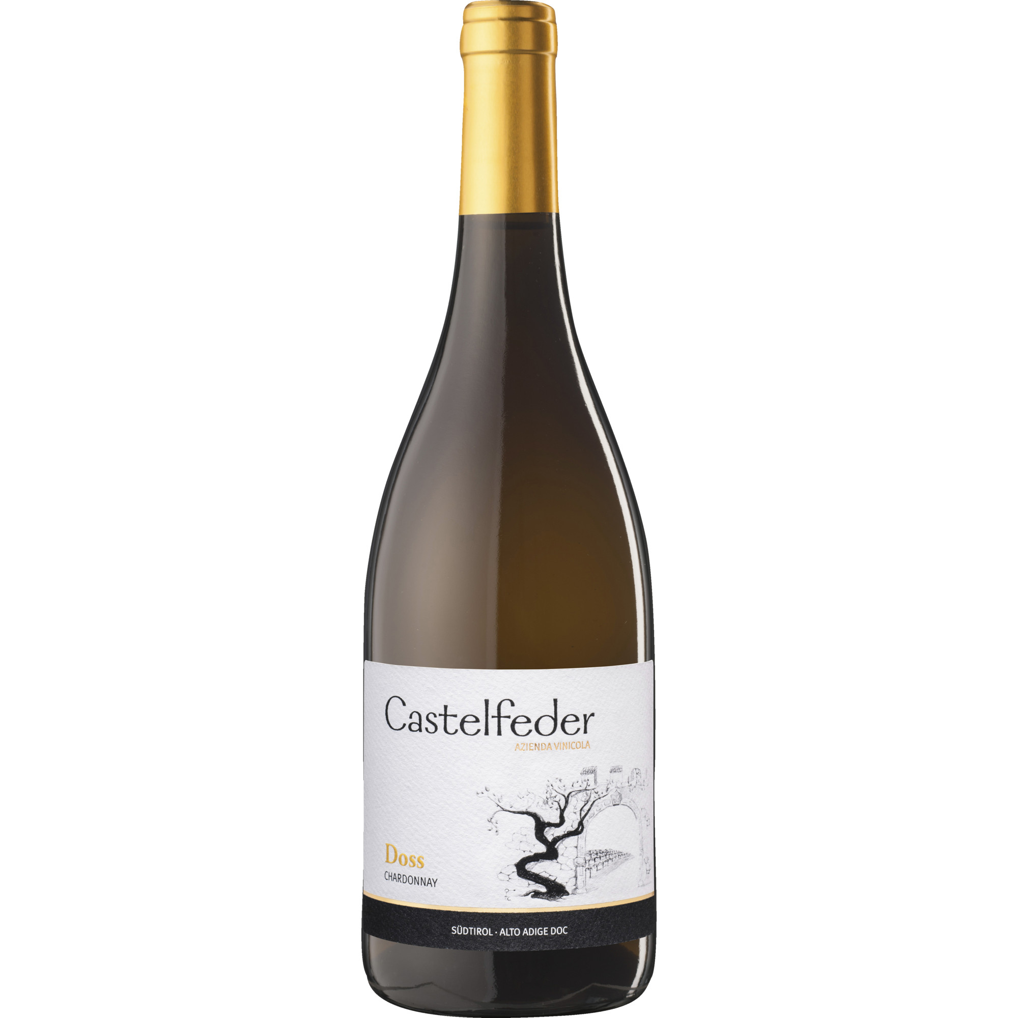 Chardonnay "DOSS", Südtirol Alto Adige DOC, Trentino, 2023, Weißwein